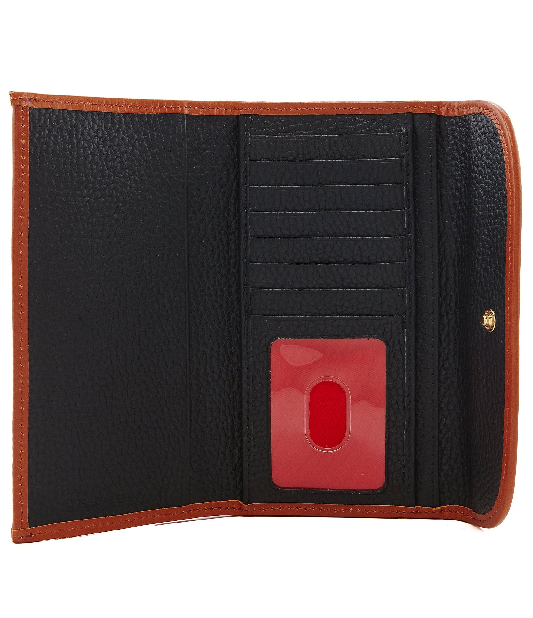 Dooney & Bourke Pebble Continental Leather Clutch Wallet