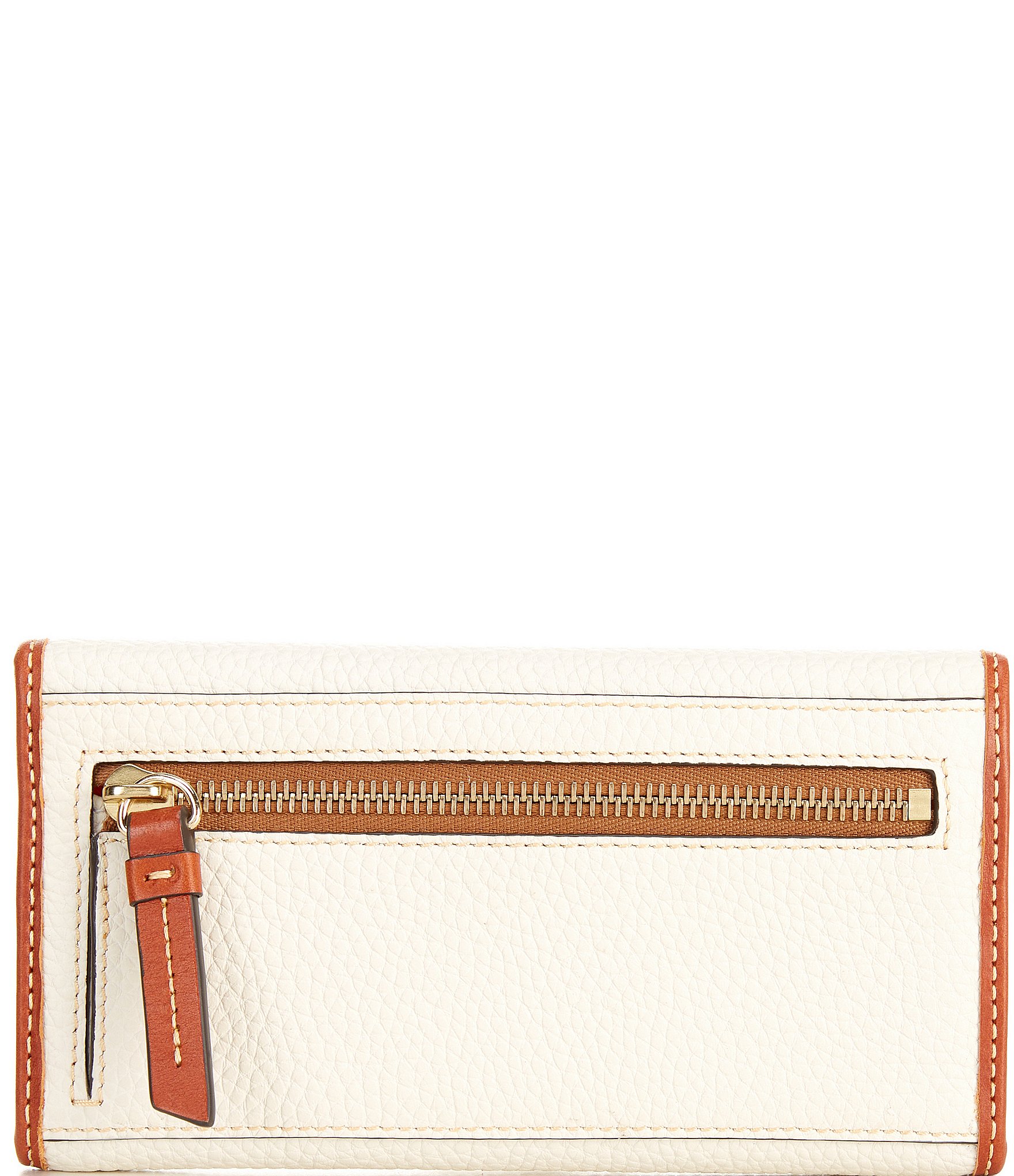 Dooney & Bourke Pebble Continental Leather Clutch Wallet