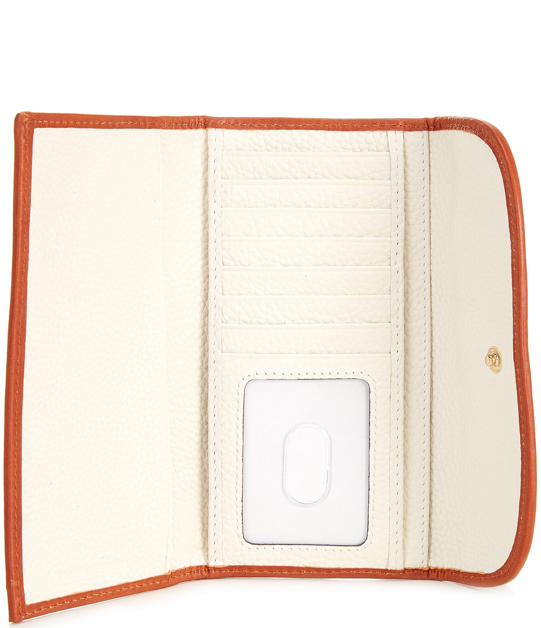 Dooney & Bourke Pebble Continental Leather Clutch Wallet