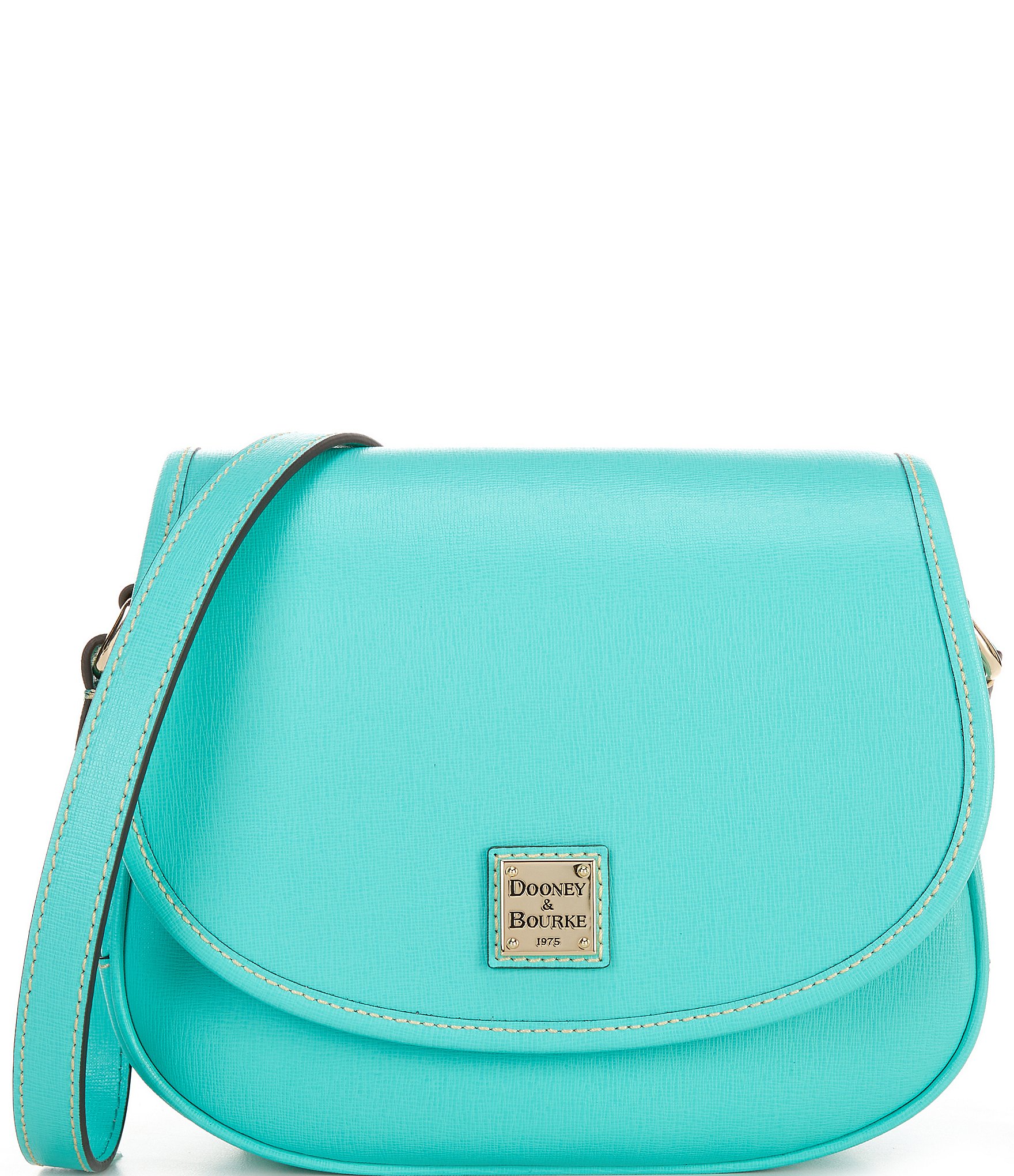 Dooney & Bourke Saddle Saffiano Leather Crossbody Bag