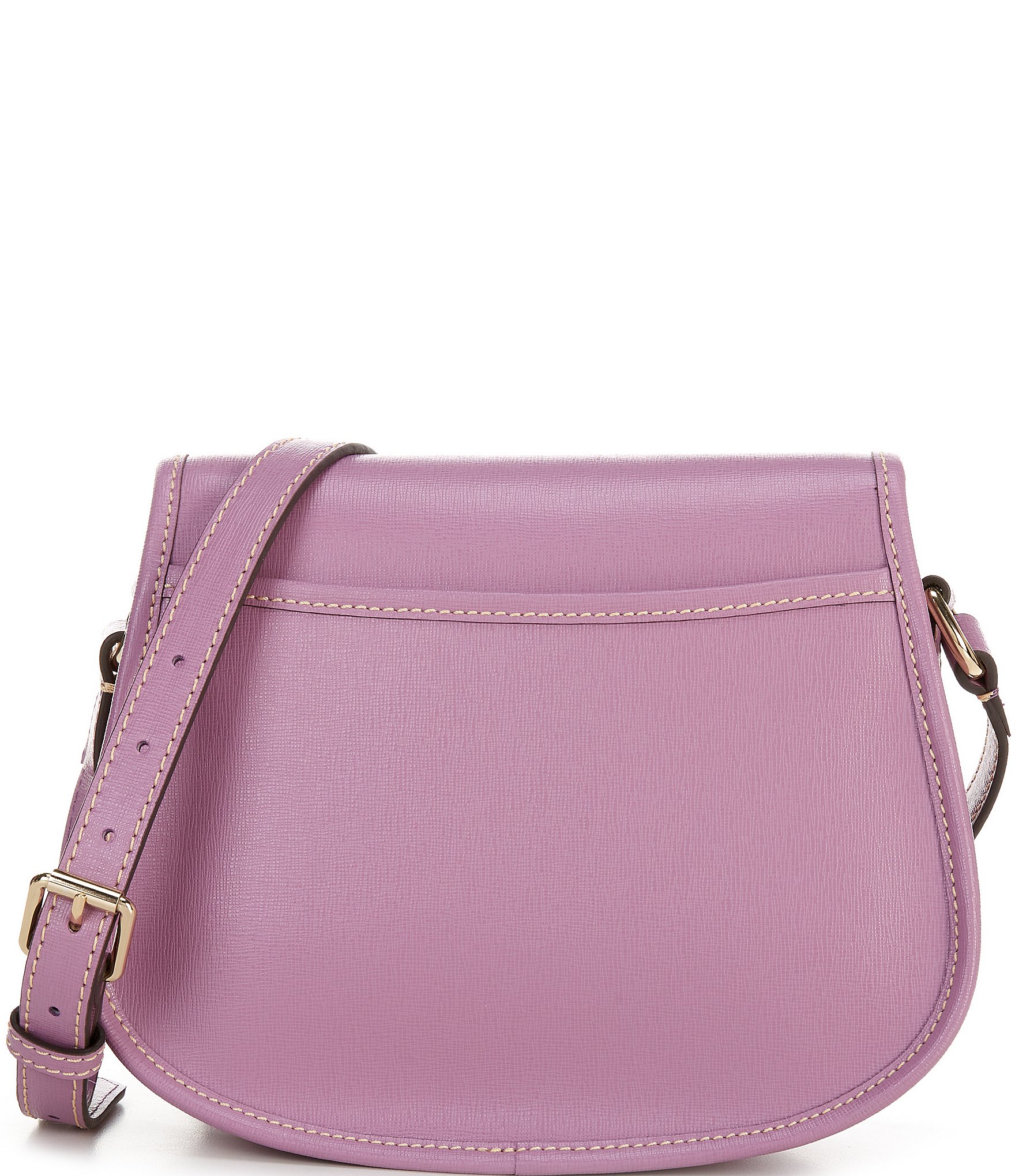 Dooney & Bourke Saddle Saffiano Leather Crossbody Bag