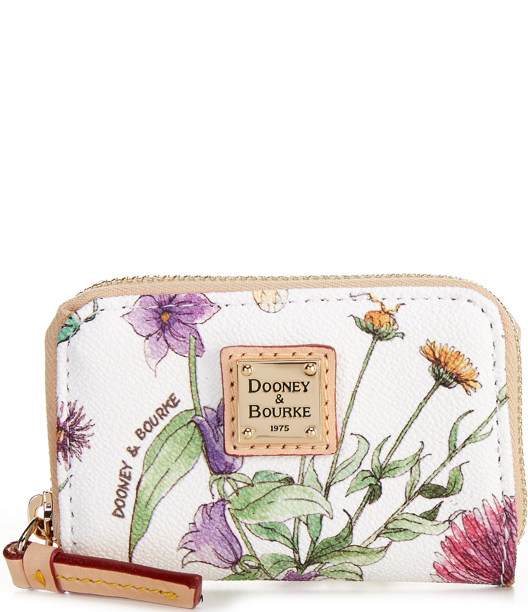 Dooney 2024 & bourke zip around wallet