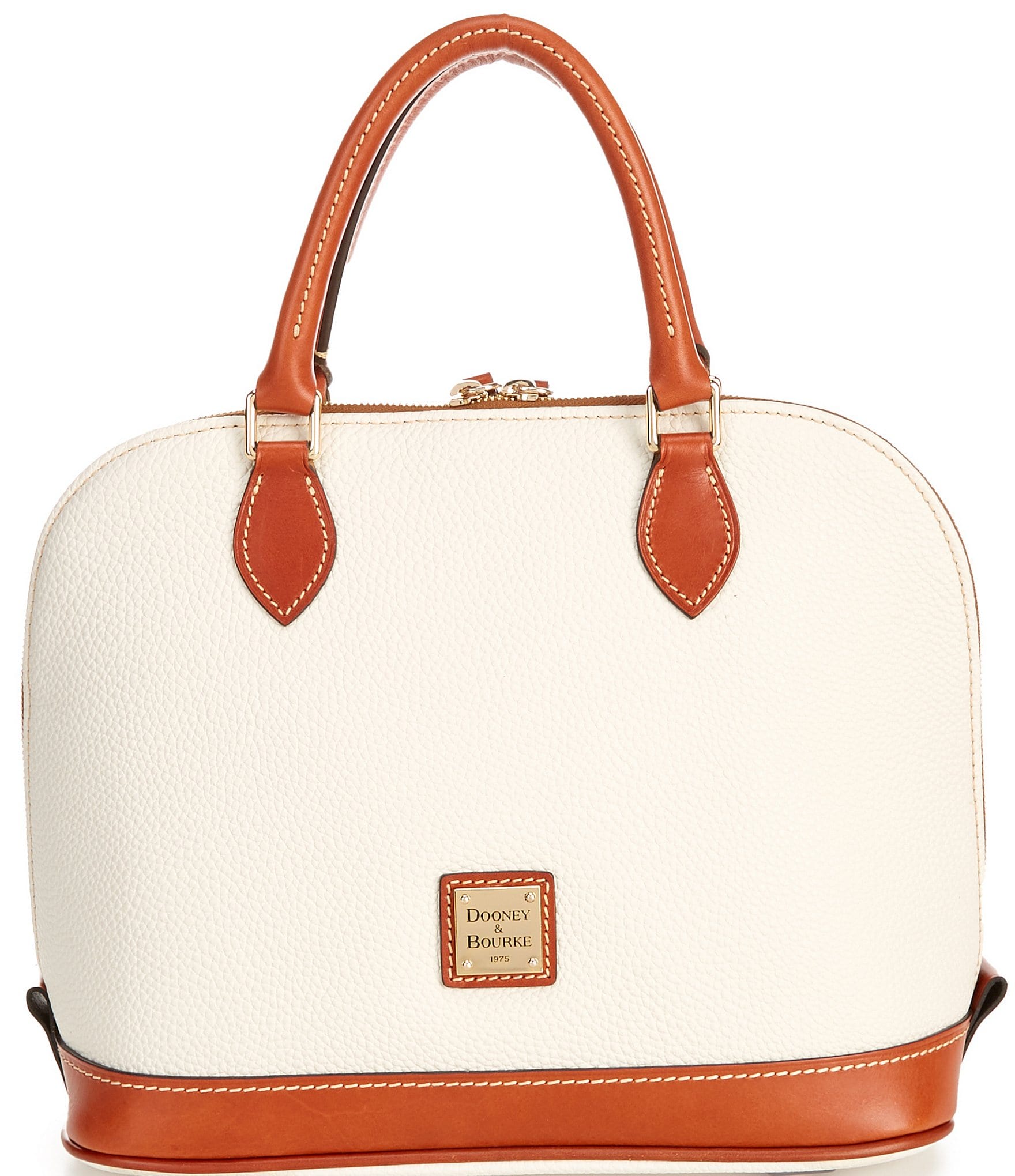 Dooney & bourke pebble zip 2024 zip satchel