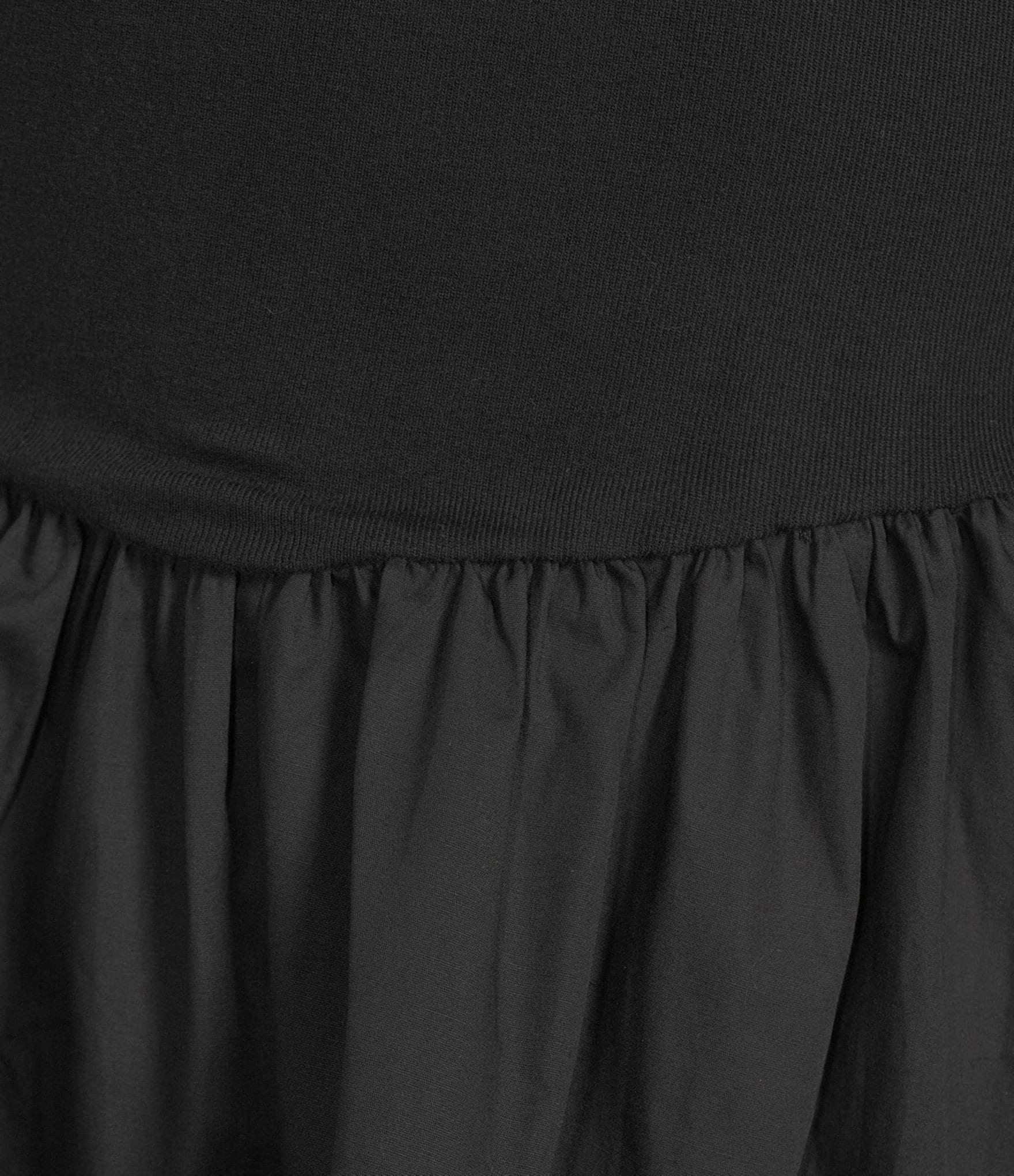 Double Zero Scoop Neck Long Sleeve Mini Fit And Flare Dress