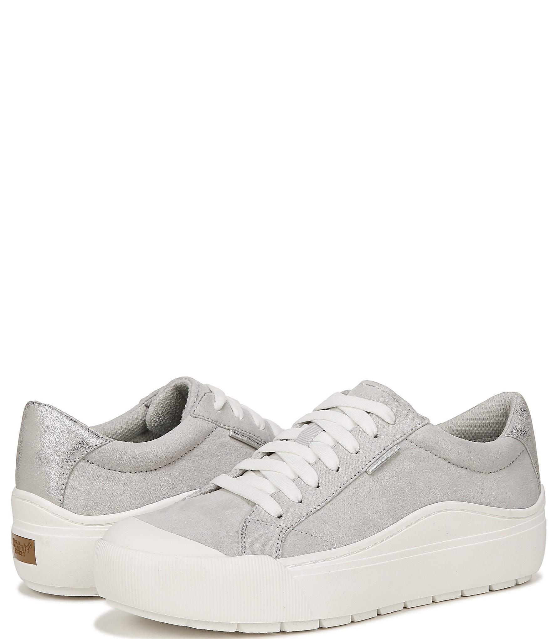 Dr Scholl's Time Off Microsuede Platform Sneakers