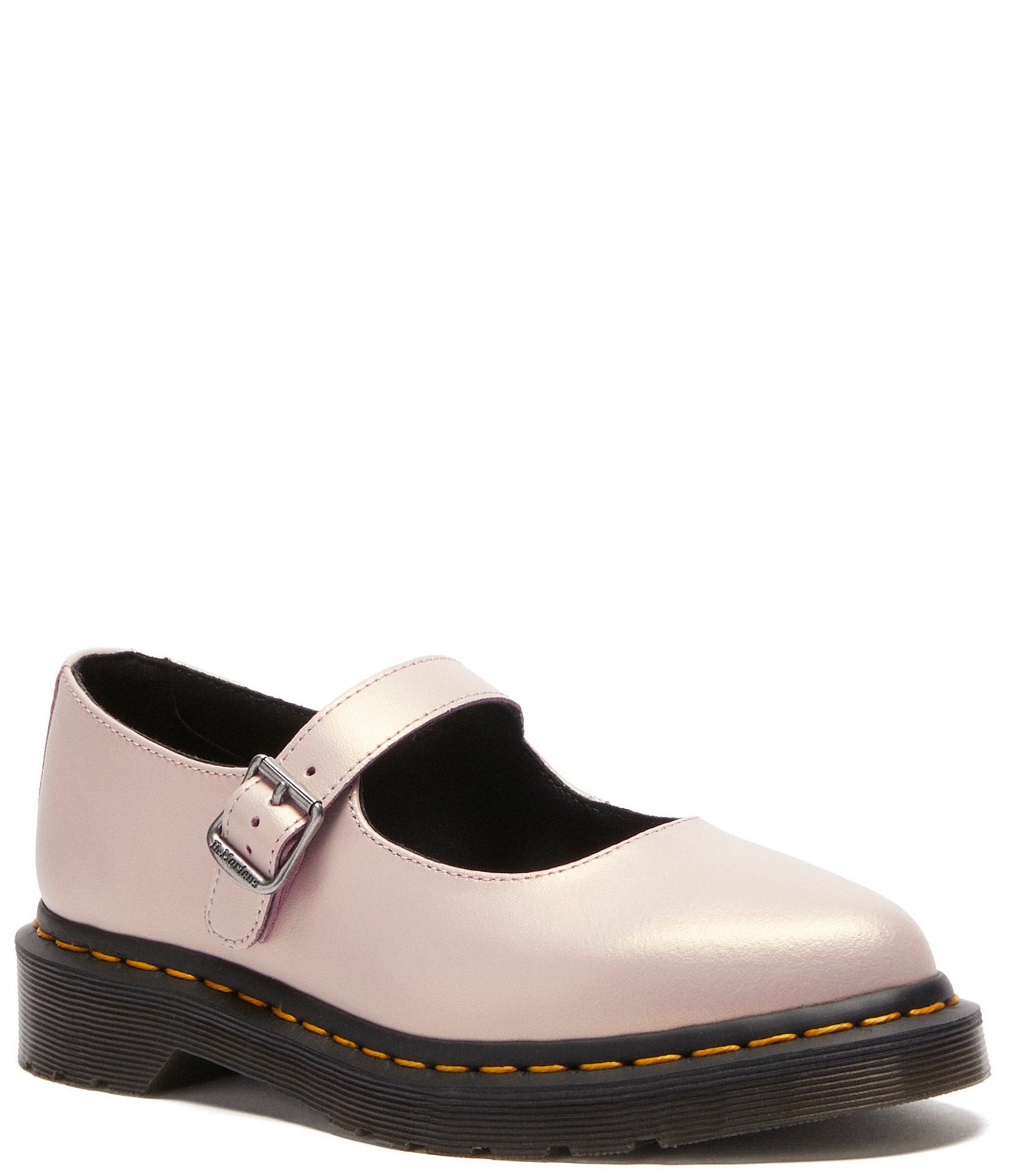 【メーカー直売】 Iridescent Elphie Women's Martens Dr. Leather Janes Mary 靴