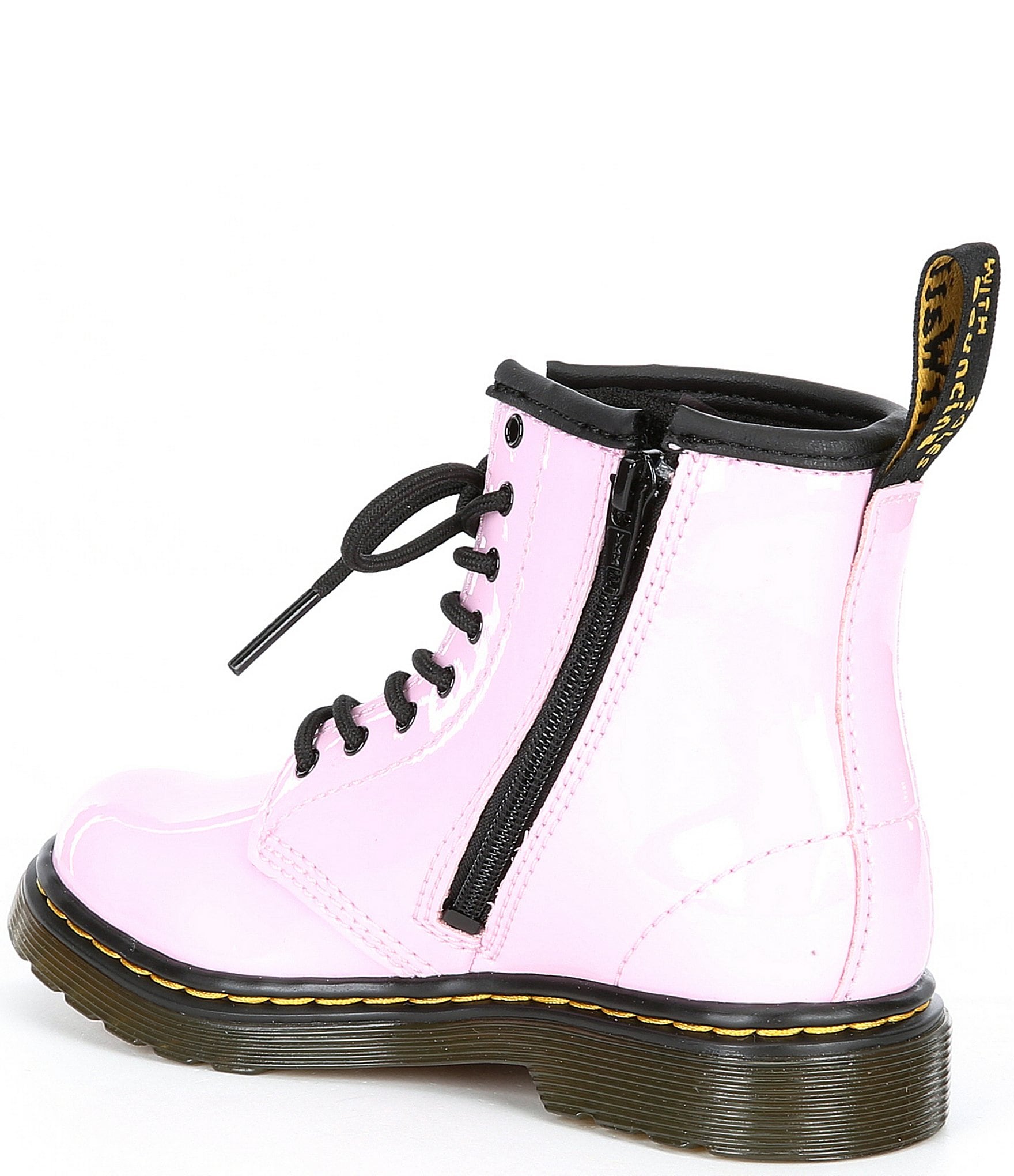 Dr. Martens Girls' 1460 Patent Leather Boots (Toddler)