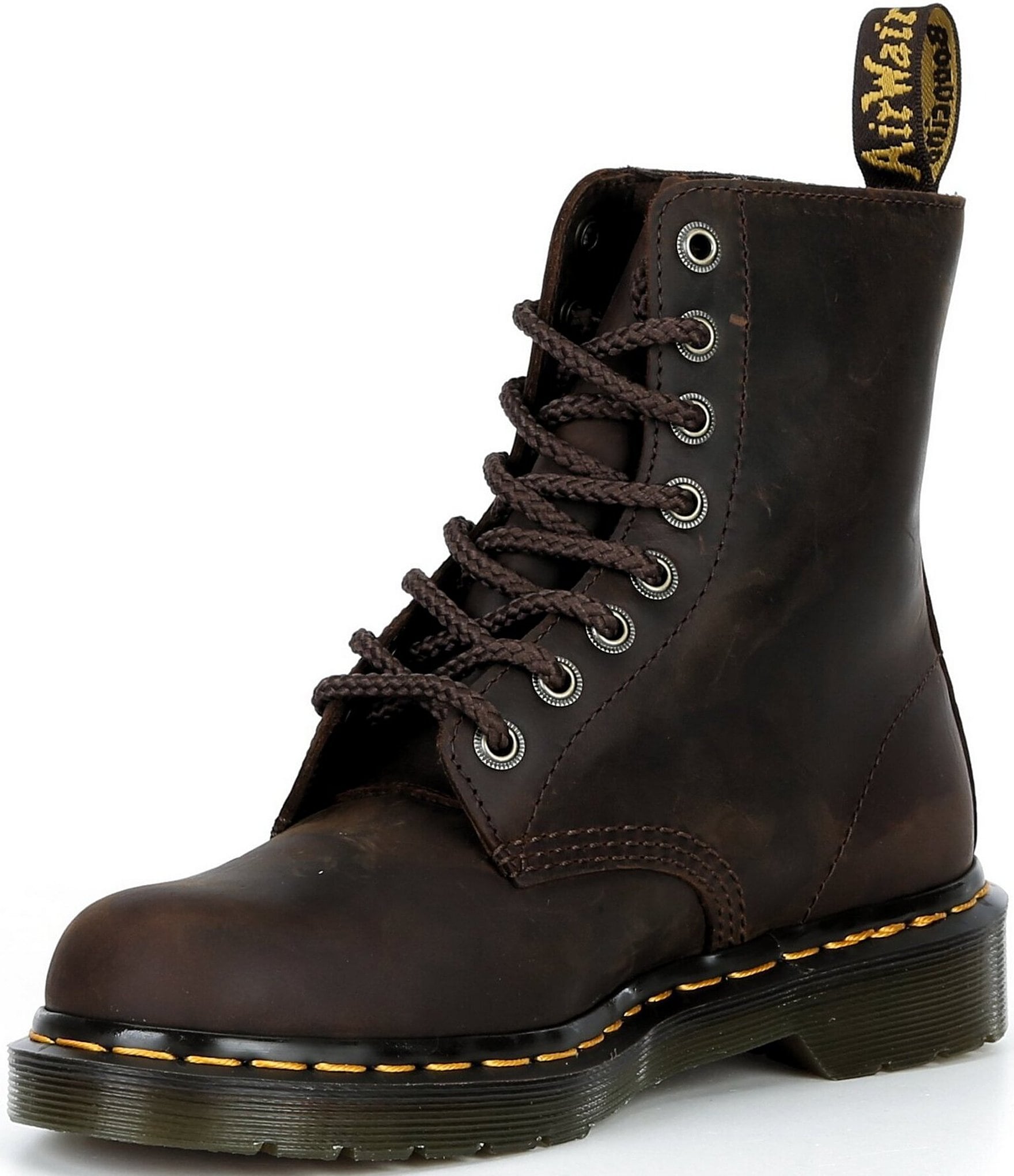 Dr. Martens Women's 1460 Pascal Floral Emboss 8-Eye Combat Boots