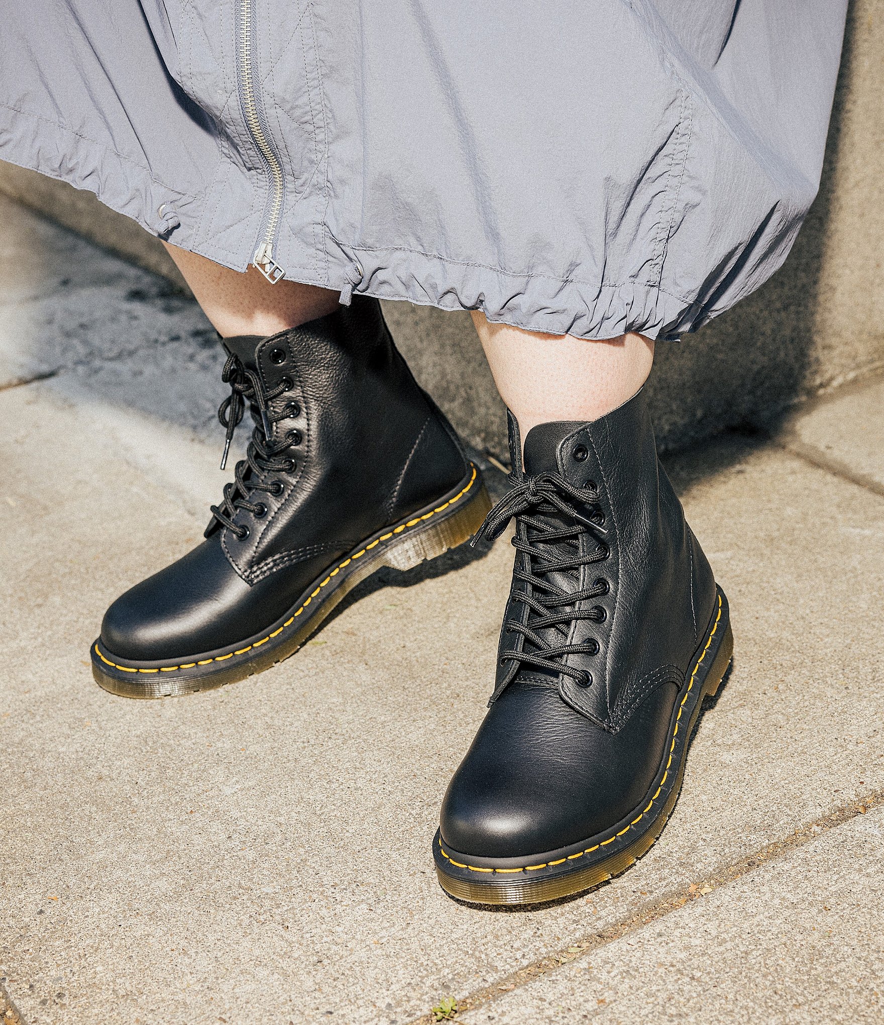Dr. Martens Women's 1460 Pascal Leather 8-Eye Combat Boots