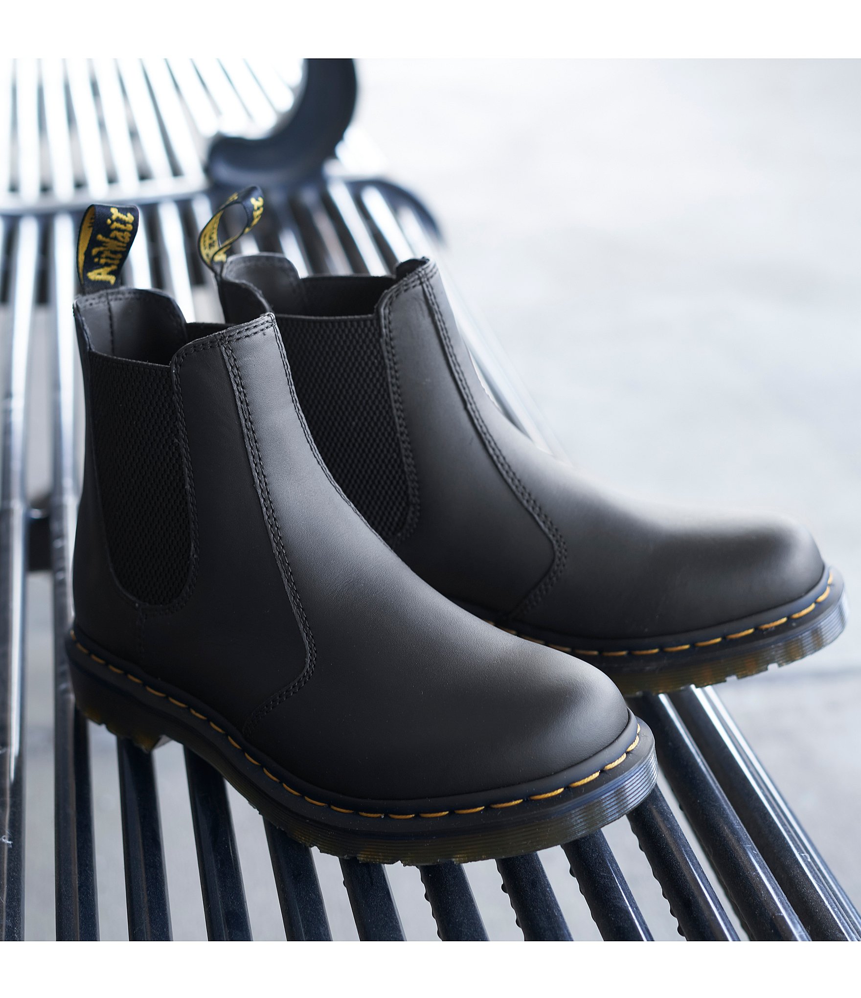 Dr. Martens Women's 2976 Nappa Leather Family Matching Chelsea Booties