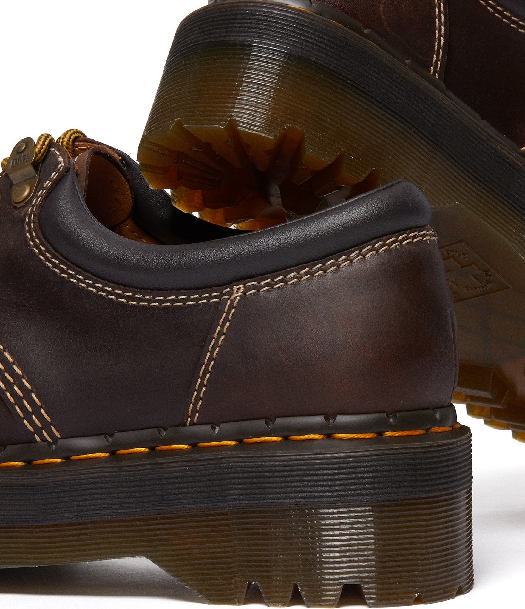 Dr. Martens Women's 8053 4i Quad Arc Leather Platform Oxfords