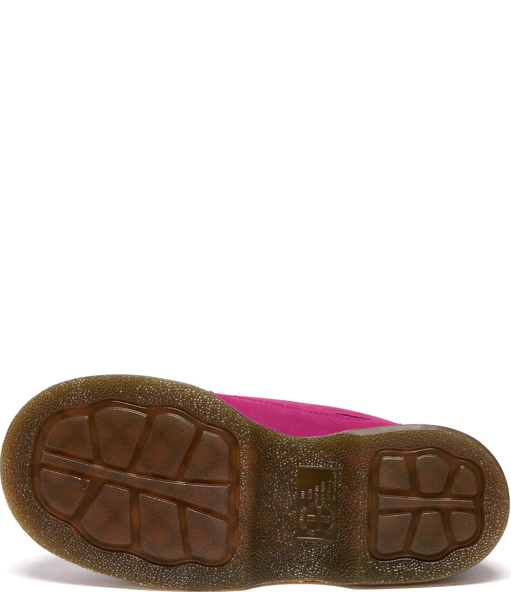 Dr. Martens Women's Buzz 5-Eye Milled Nubuck Platform Oxfords