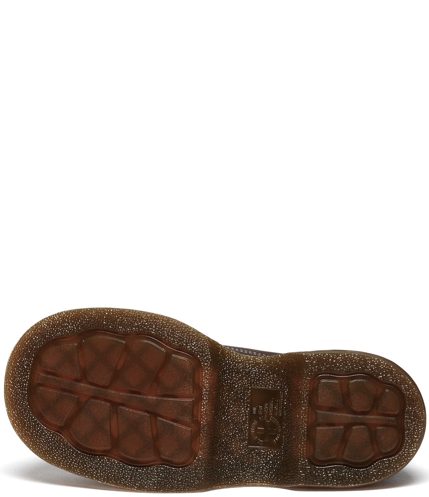 Dr. Martens Women's Buzz 5-Eye Grizzly Leather Platform Oxfords