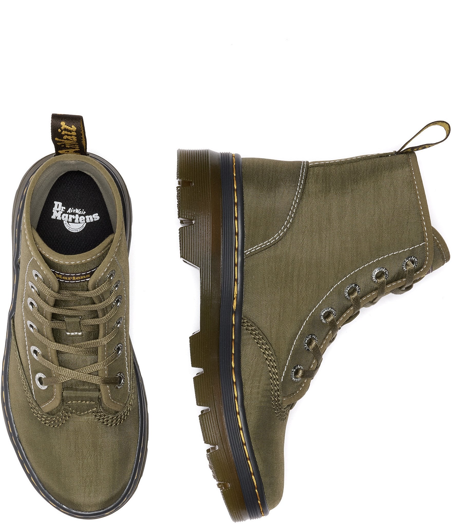 Dr. Martens Women's Charlee Chukka Crepe Nylon Combat Booties