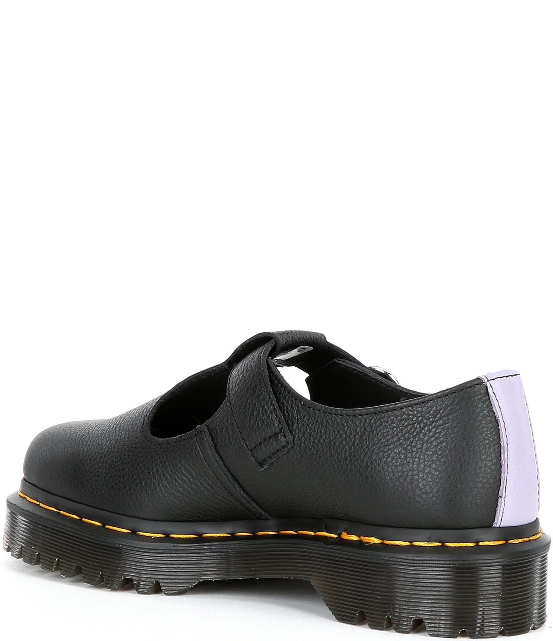 Dr. Martens Women's Polley Heart Leather Platform Mary Jane Oxfords