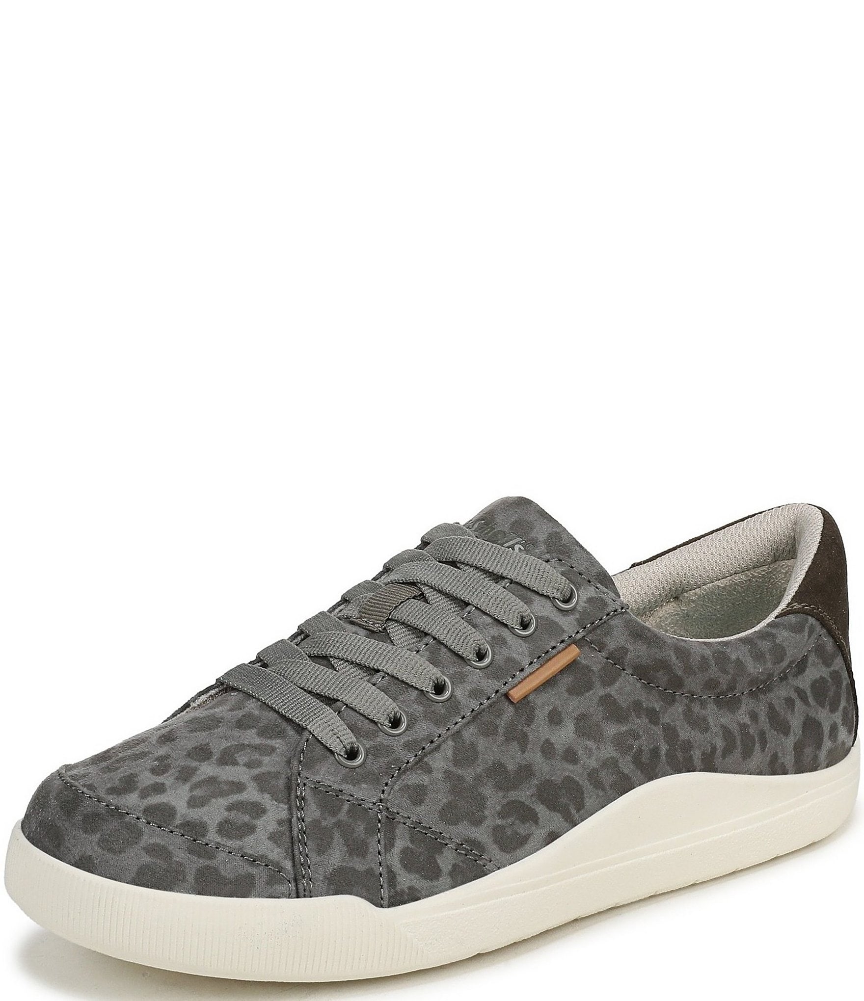 Dr. Scholl's Be Bright Leopard Print Canvas Low Profile Sneakers