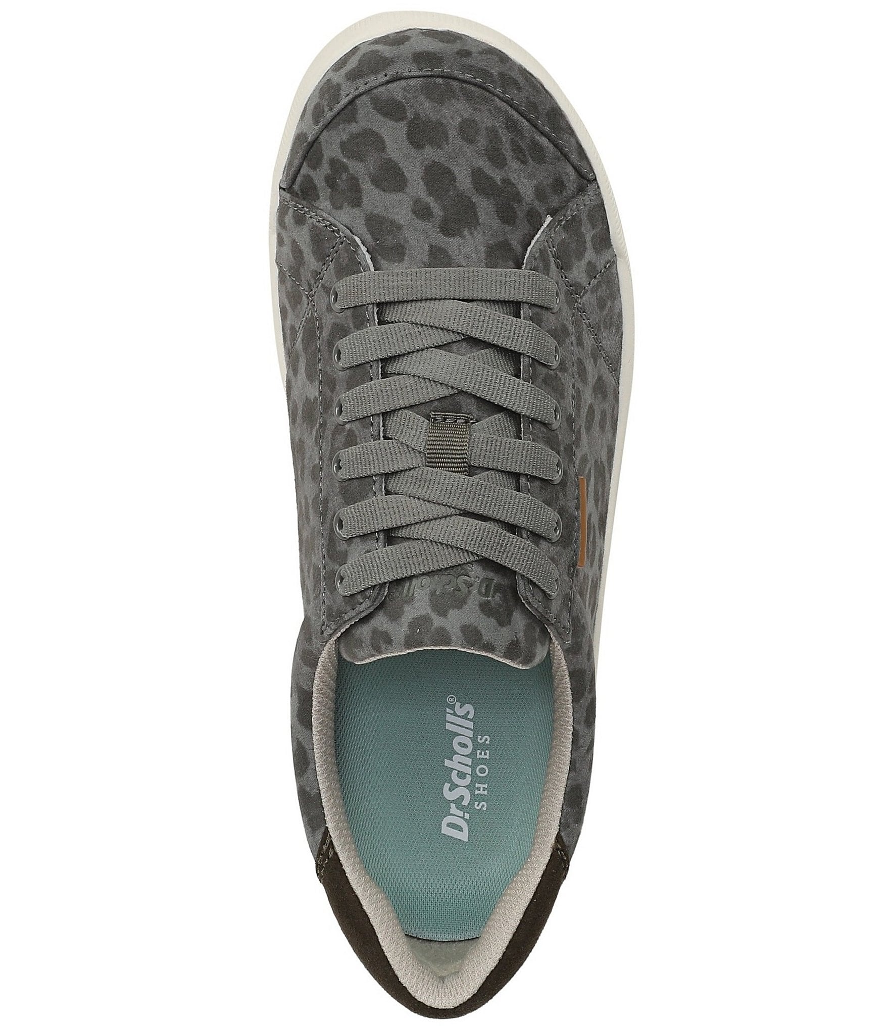 Dr. Scholl's Be Bright Leopard Print Canvas Low Profile Sneakers