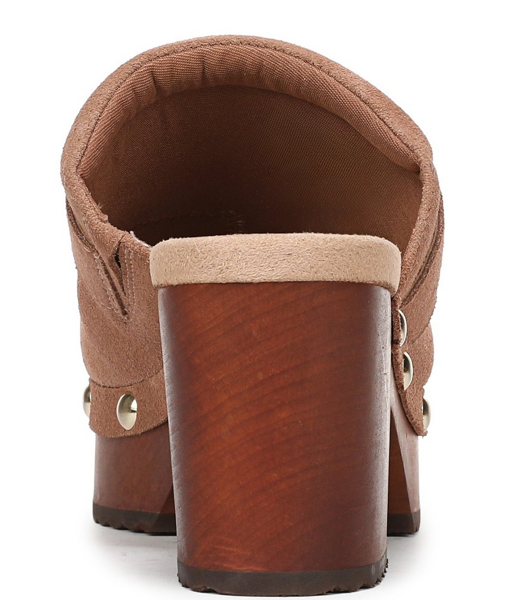Dr. Scholl's Original Feels Suede Studded Platform Clogs