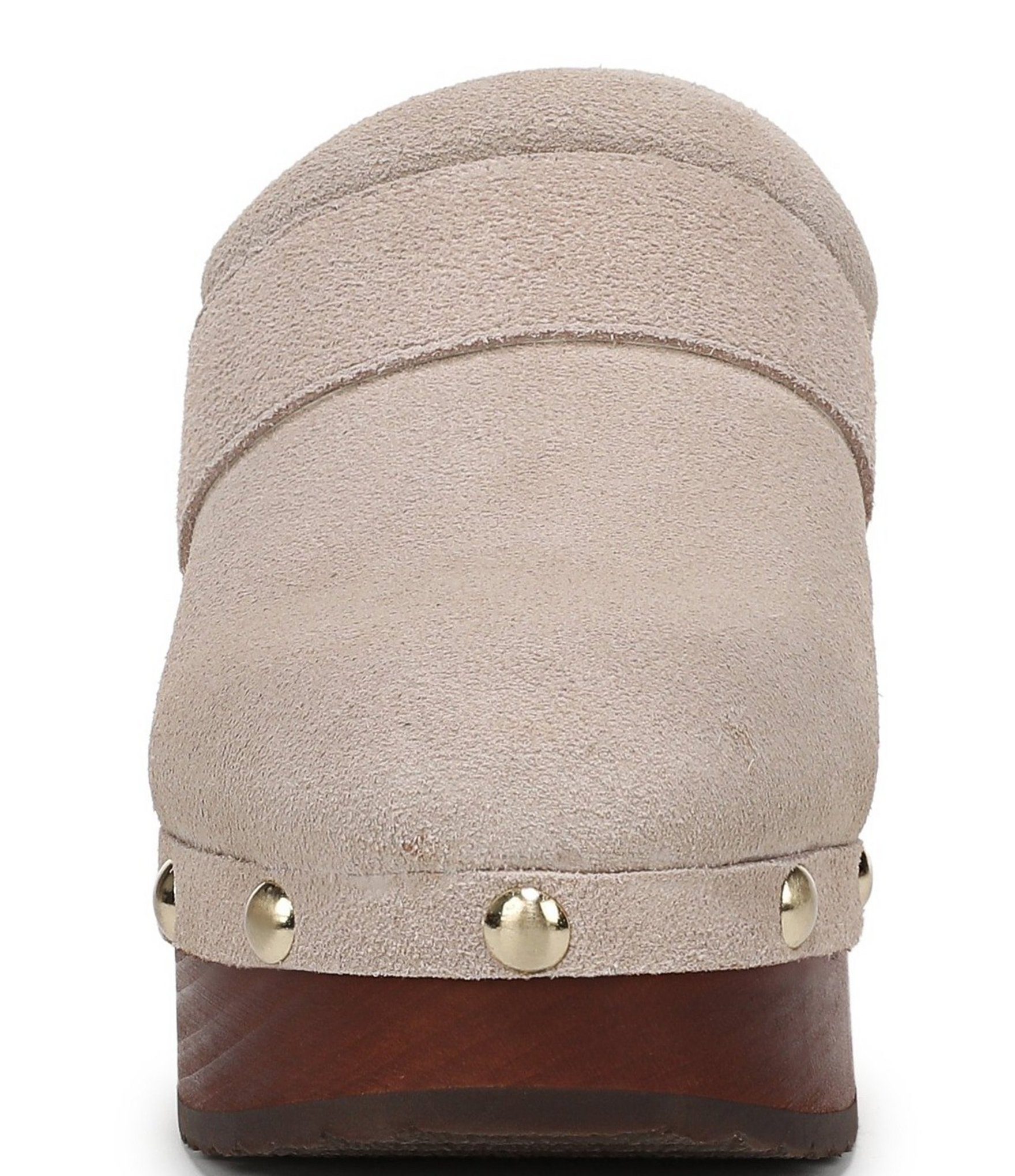 Dr. Scholl's Original Feels Suede Studded Platform Clogs
