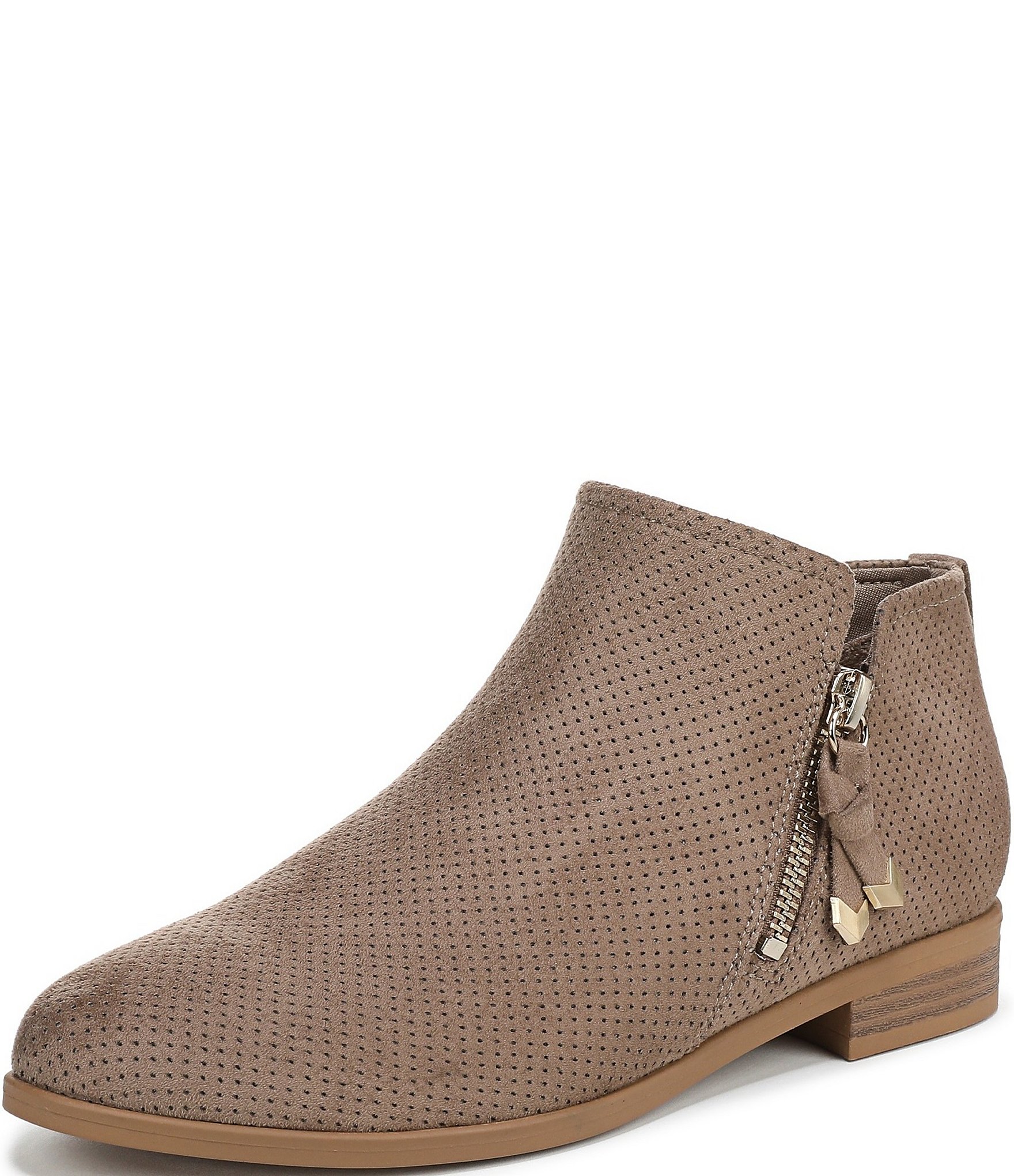 Dr. Scholl's Reverie Perforated Ankle Booties