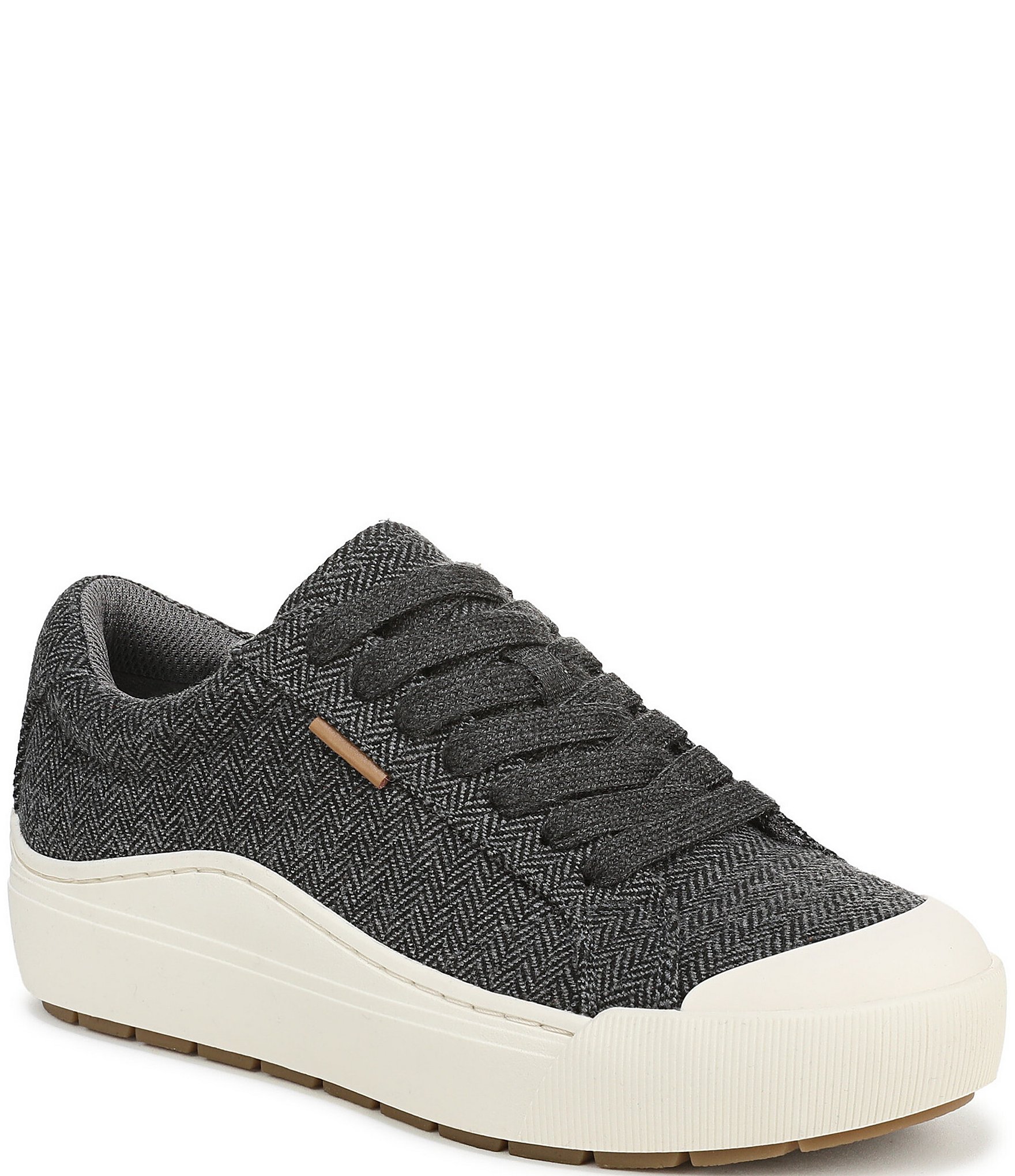 Dr. Scholl's Time Off Herringbone Fabric Platform Sneakers