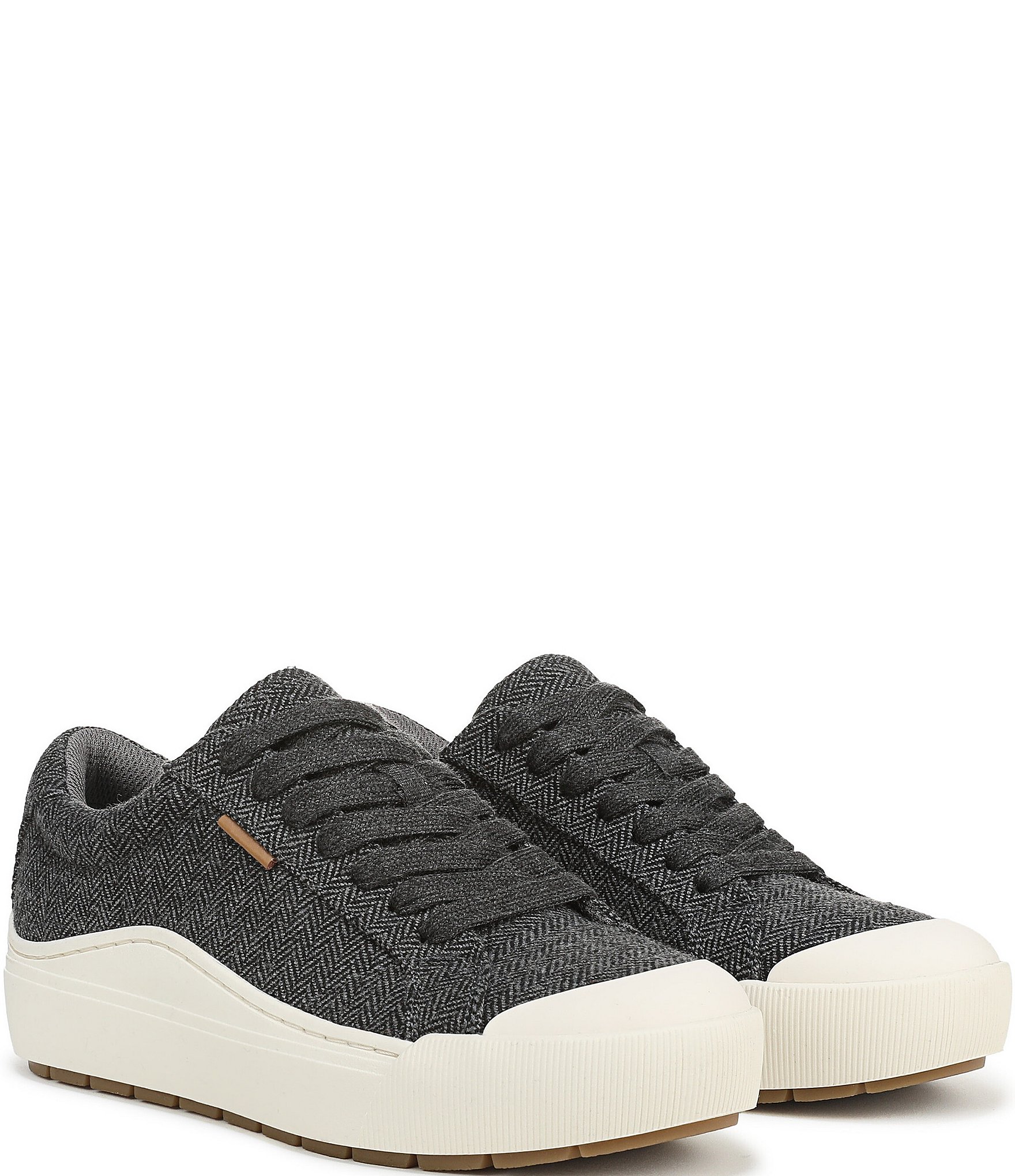 Dr. Scholl's Time Off Herringbone Fabric Platform Sneakers