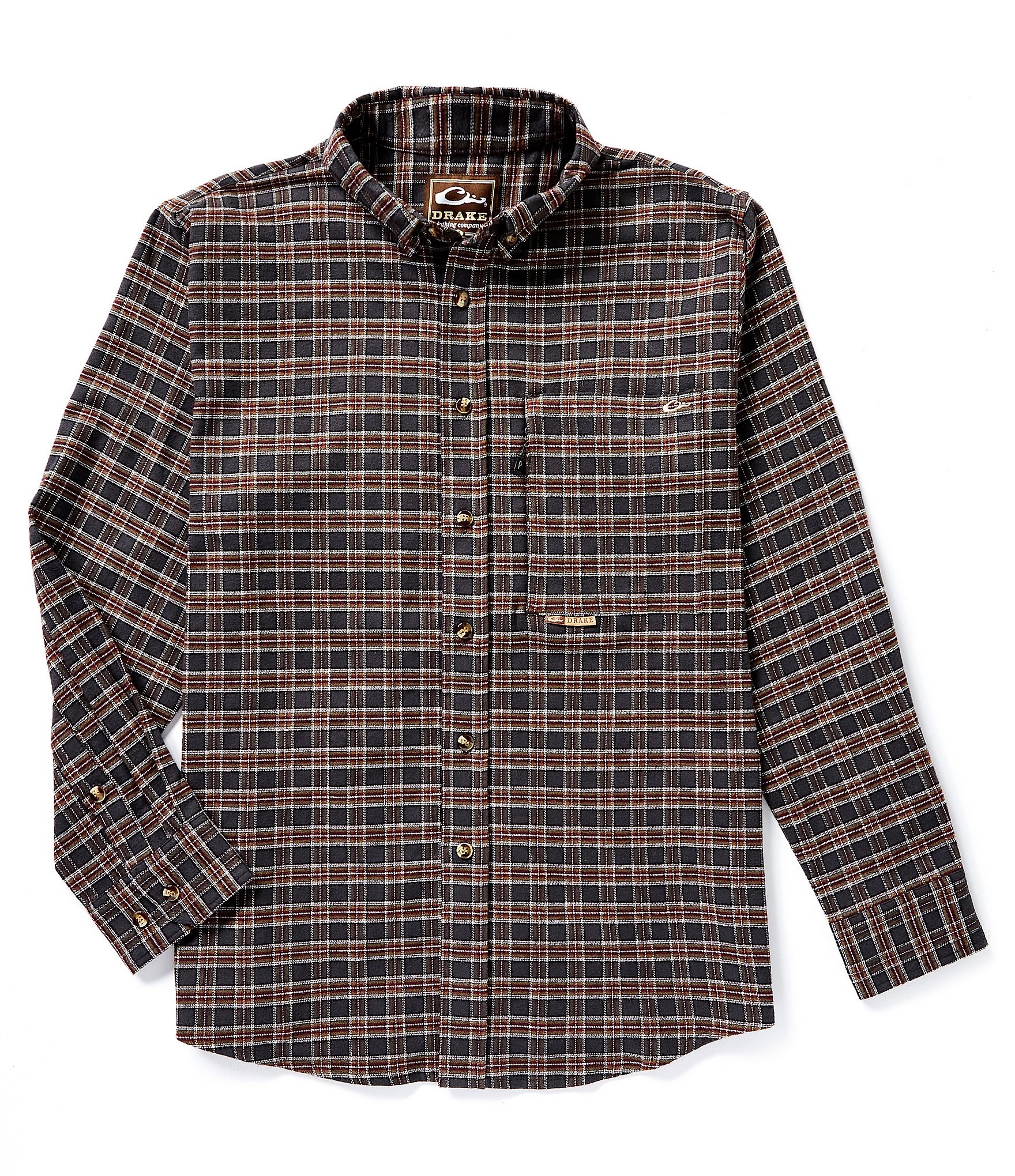 Green Men's Casual Button-Up Shirts