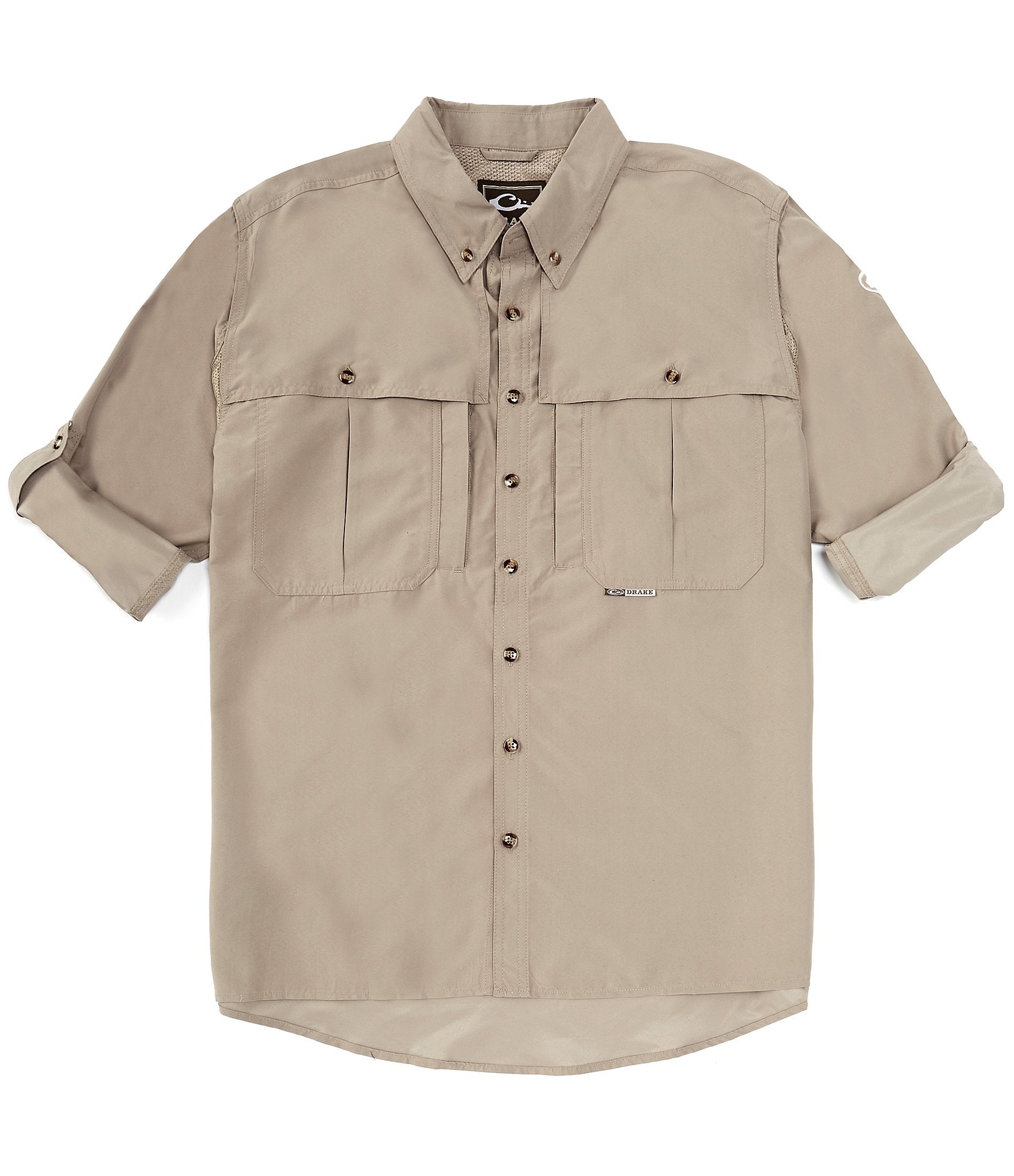 Drake Clothing Co. Wingshooter's Long-Sleeve Woven Shirt | Dillard's