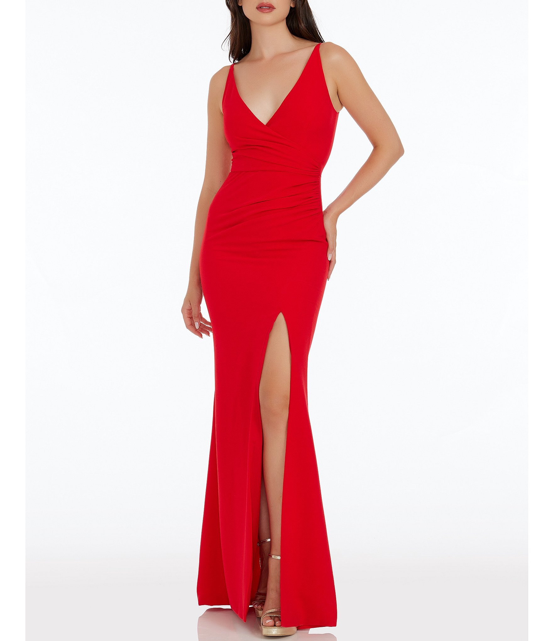 Carminia Red Mini Dress – Beginning Boutique US