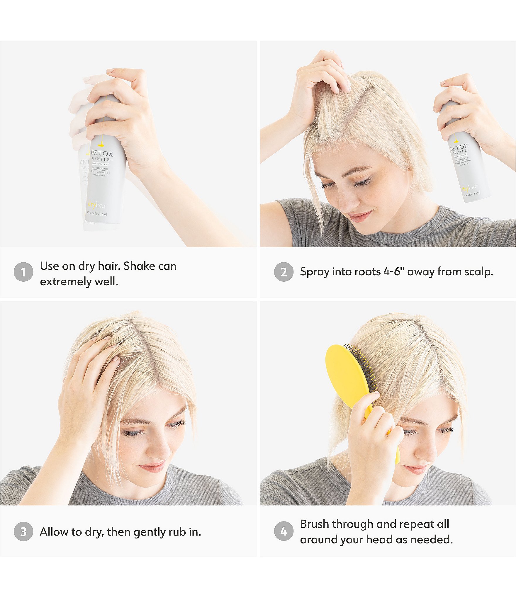 Drybar Detox Gentle Dry Shampoo for Sensitive Scalp