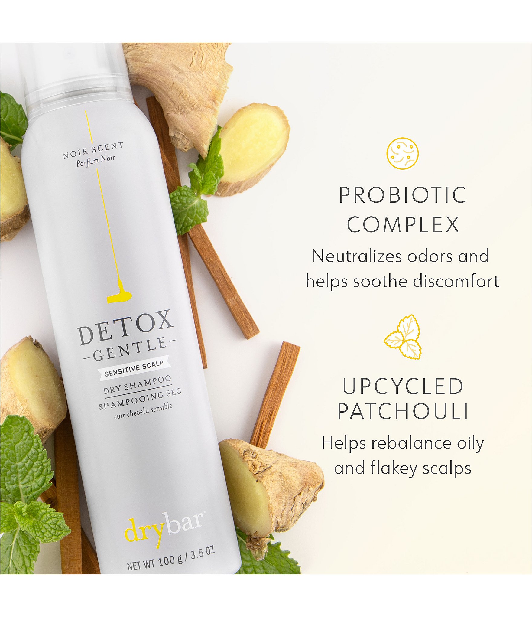 Drybar Detox Gentle Dry Shampoo for Sensitive Scalp