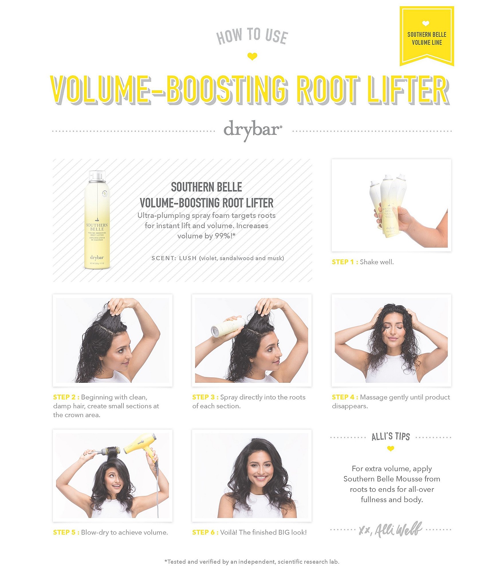 Drybar Southern Belle Volume Boosting Root Lifter