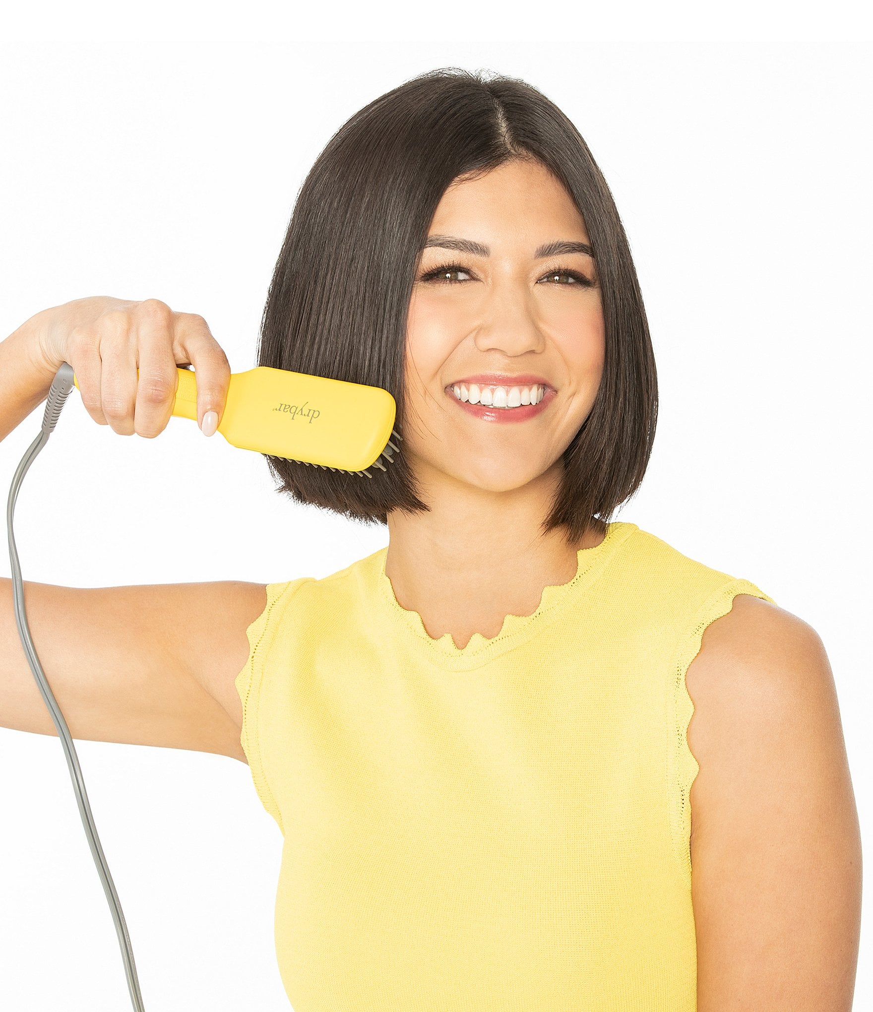 Drybar The Baby Brush Crush Mini Heated Straightening Brush