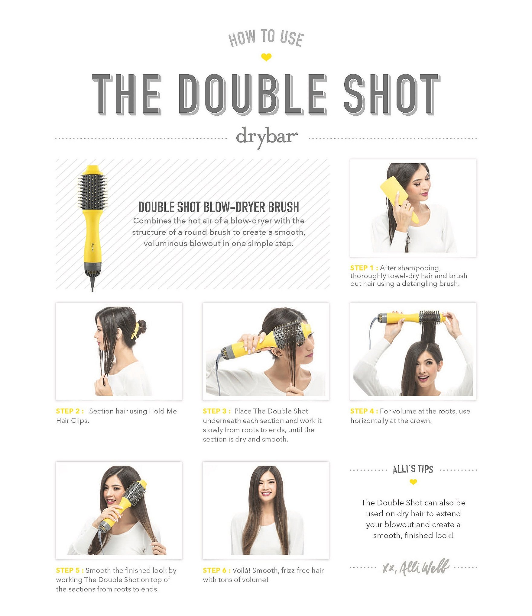 Drybar The Double Shot Oval Blow Dryer Brush