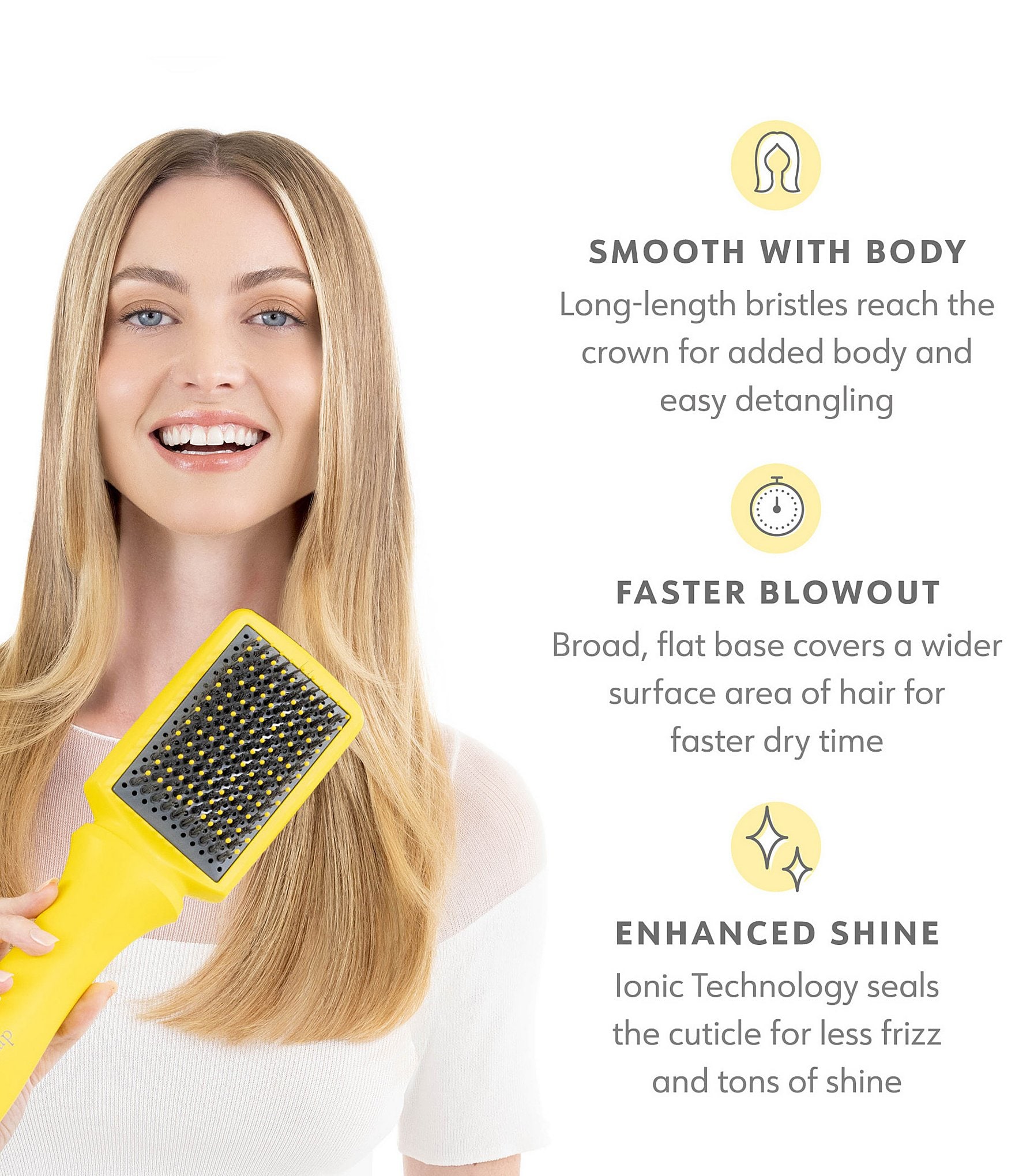 Drybar The Smooth Shot Paddle Brush Blow Dryer