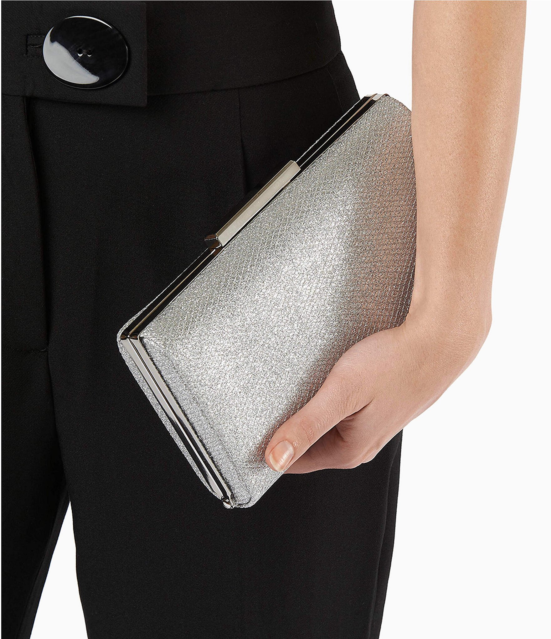 Dune London Binita Glitter Clutch Bag