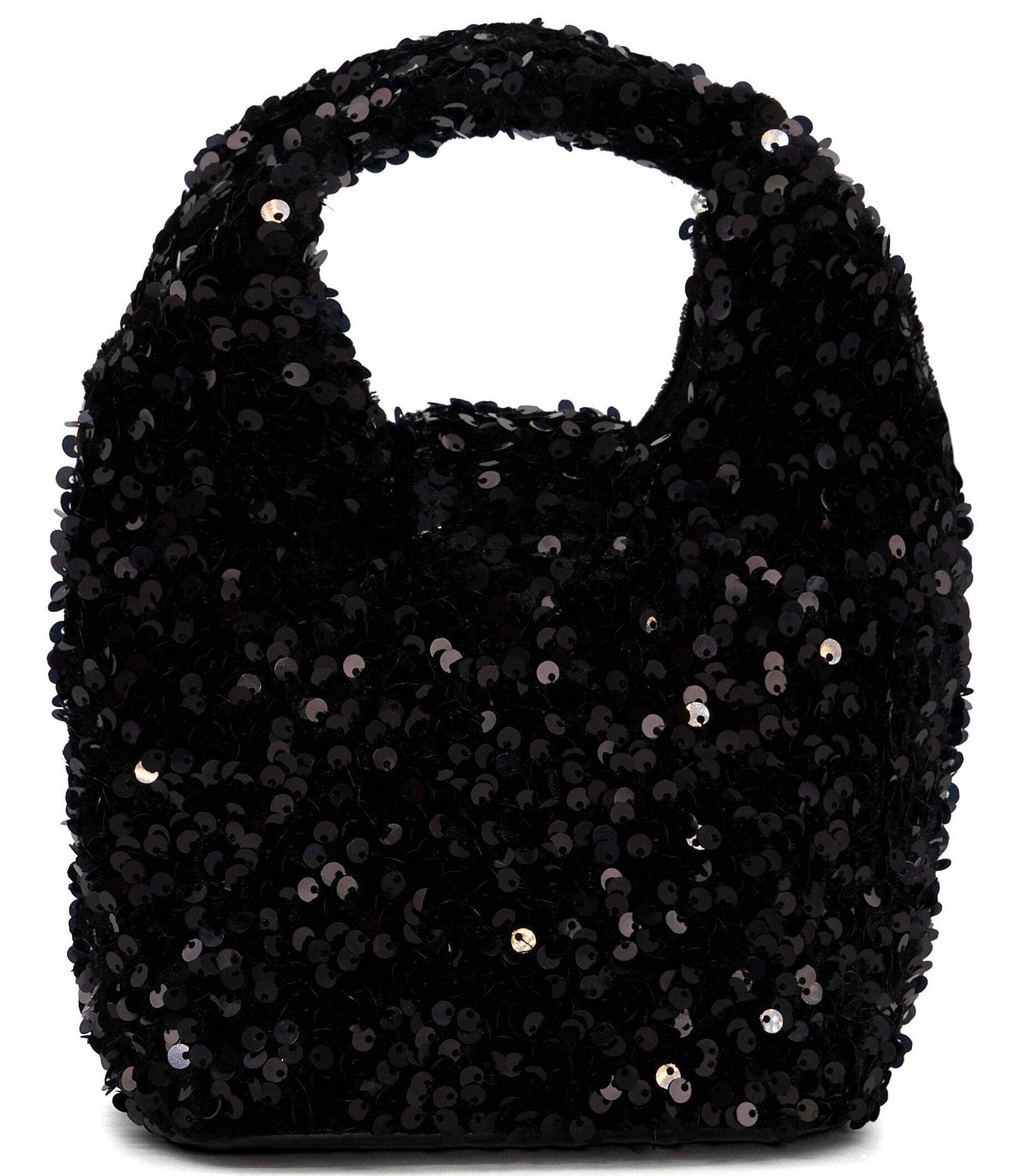 Dune London Brighten Sequin Top Handle Hobo Bag