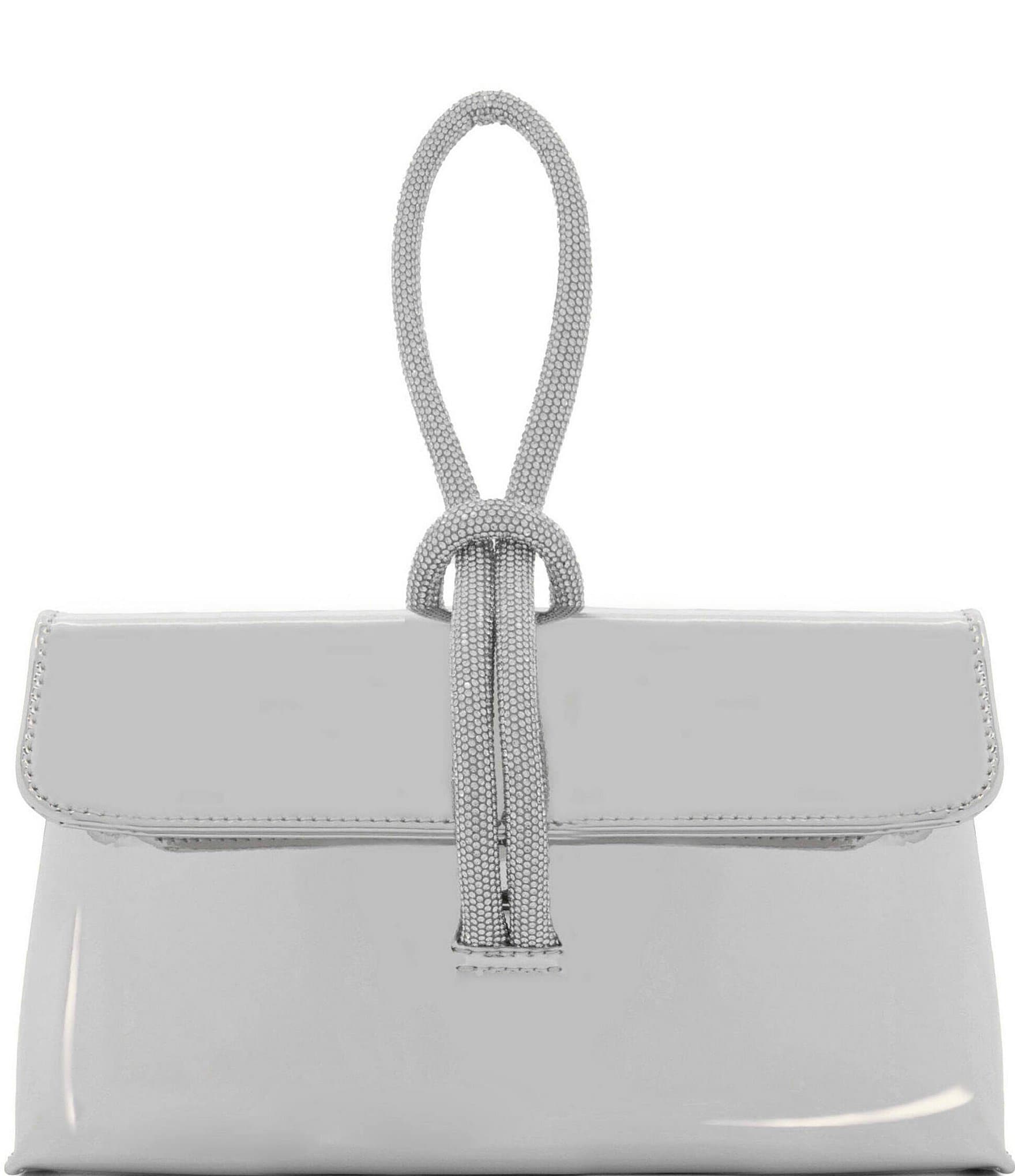 Dune London Brynie Diamante-Loop Clutch