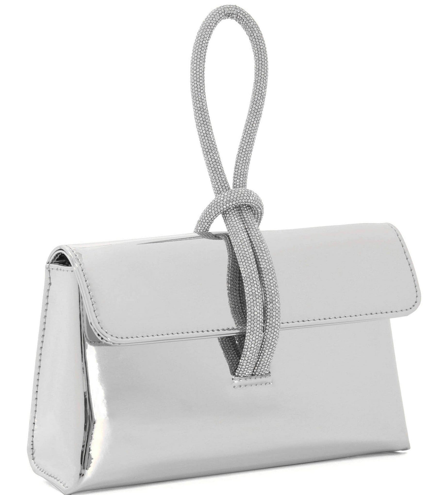 Dune London Brynie Diamante-Loop Clutch