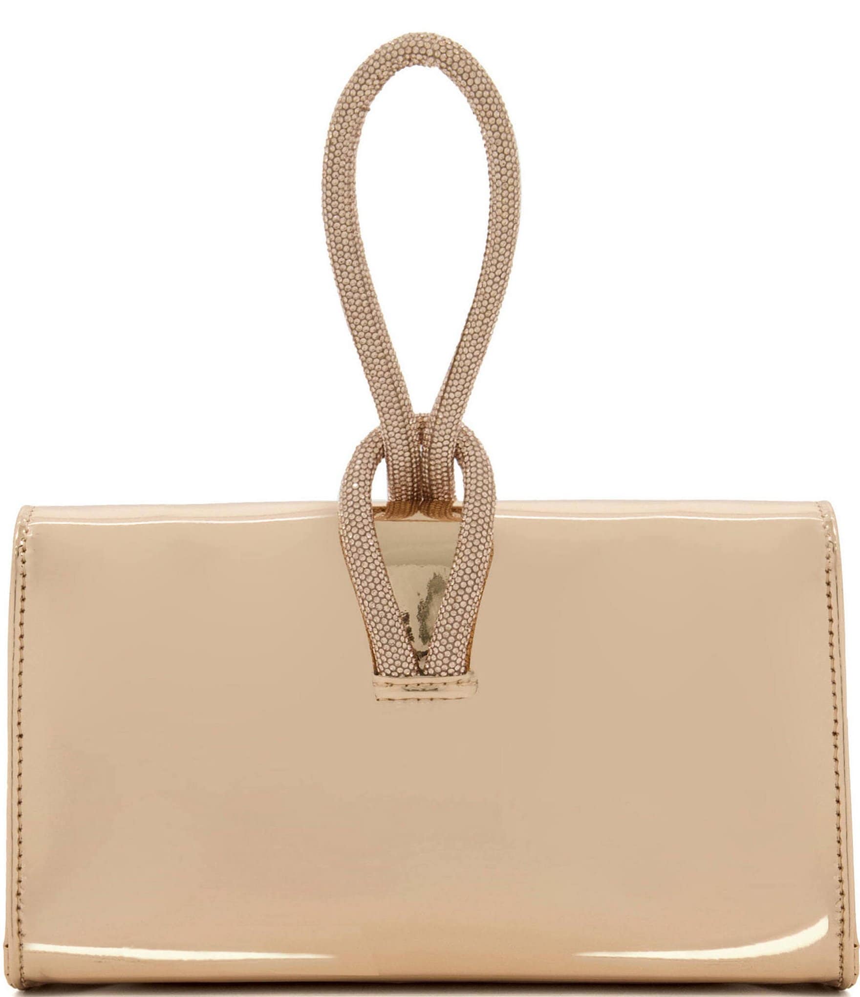 Dune London Brynie Diamante-Loop Clutch