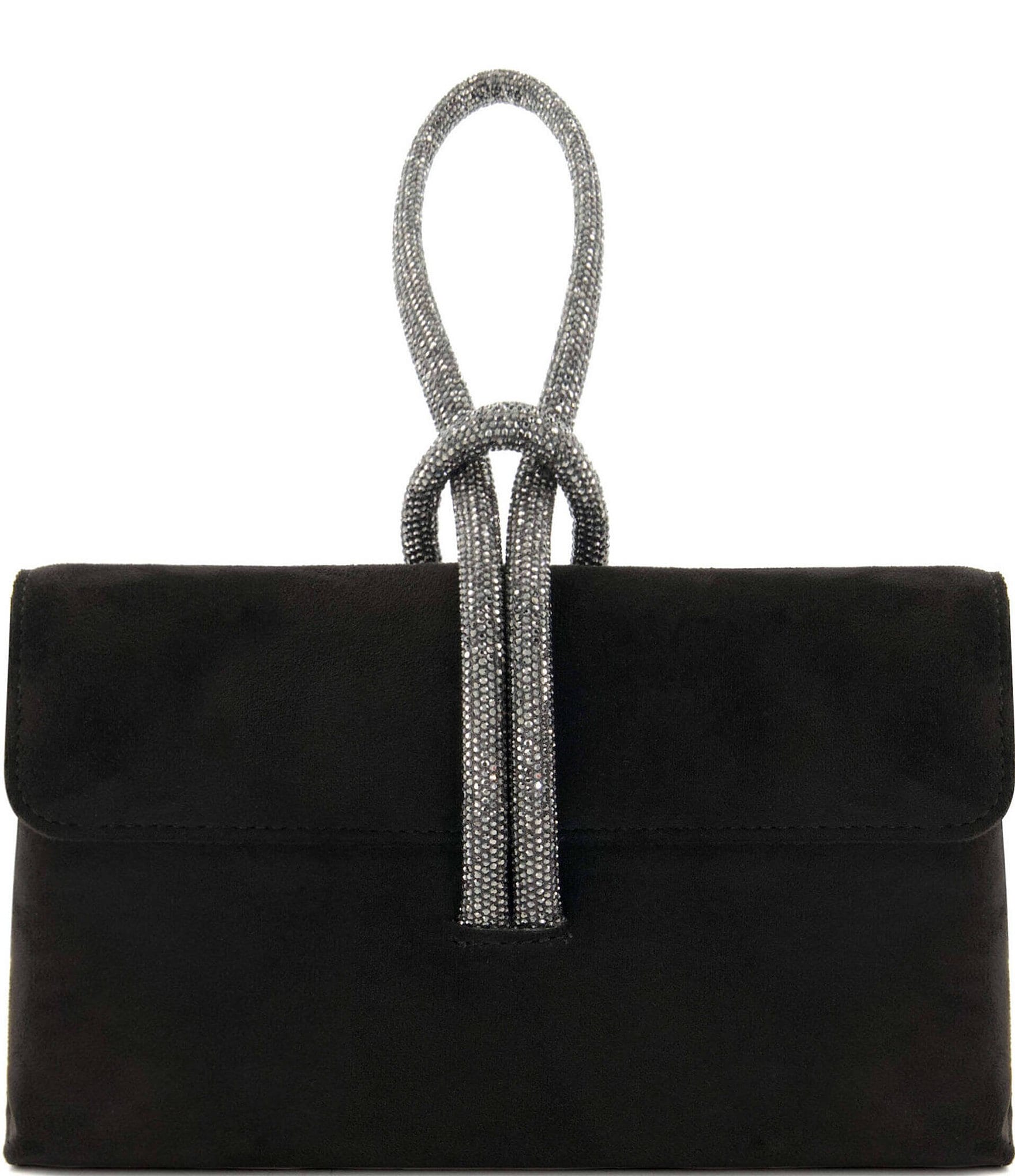 Dune London Brynie Diamante-Loop Clutch