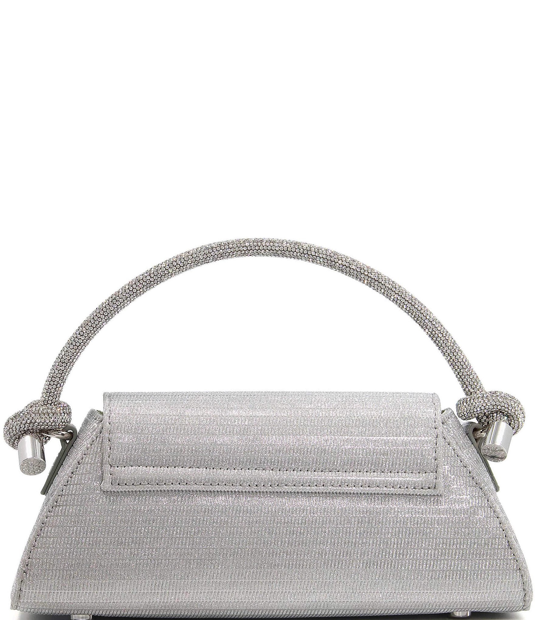 Dune London Brynley Small Diamante Rhinestone Top Handle Evening Shoulder Bag