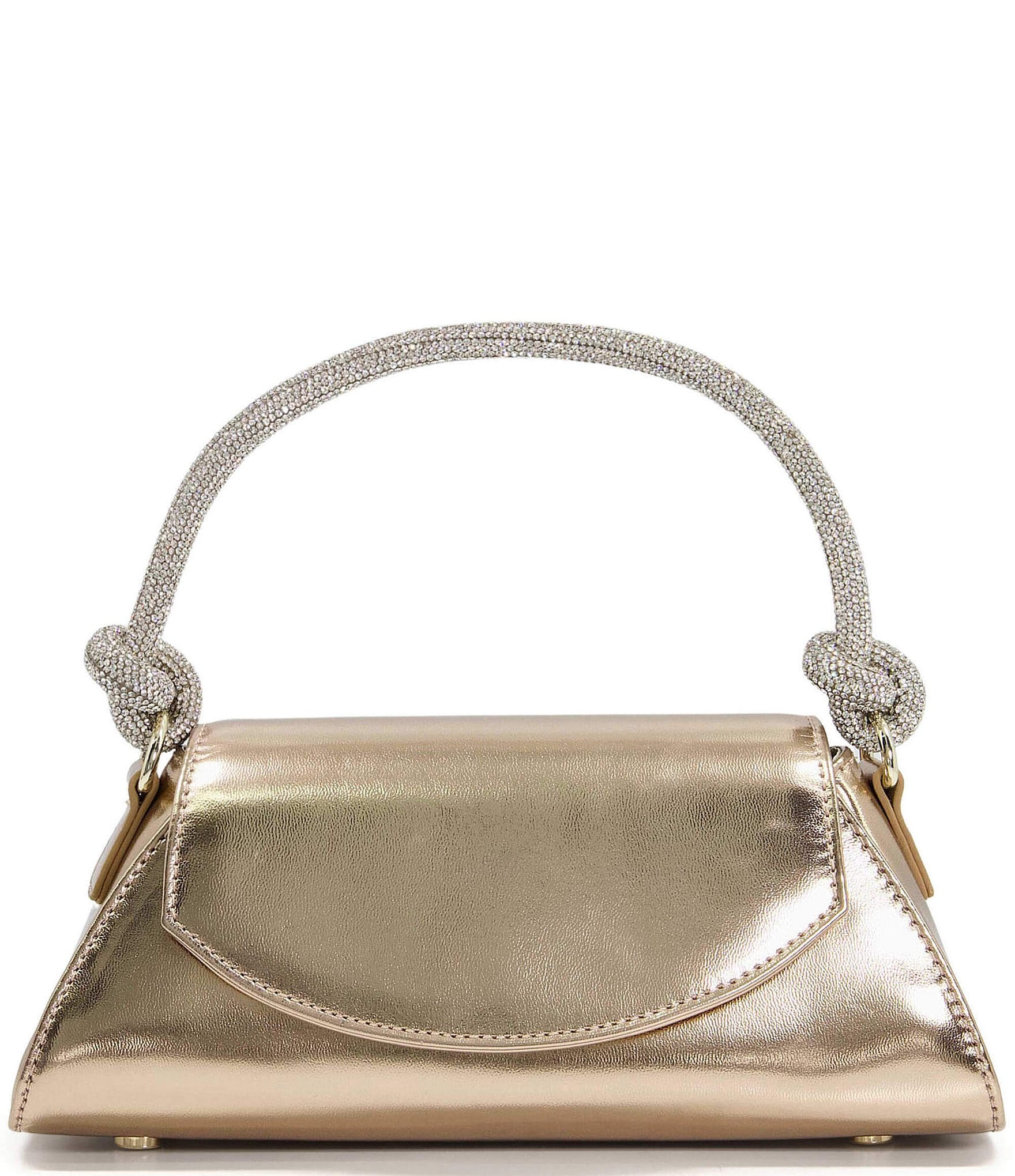Women Acrylic Evening Bag Glitter Clutch Purse Transparent Golden Box  Handbag