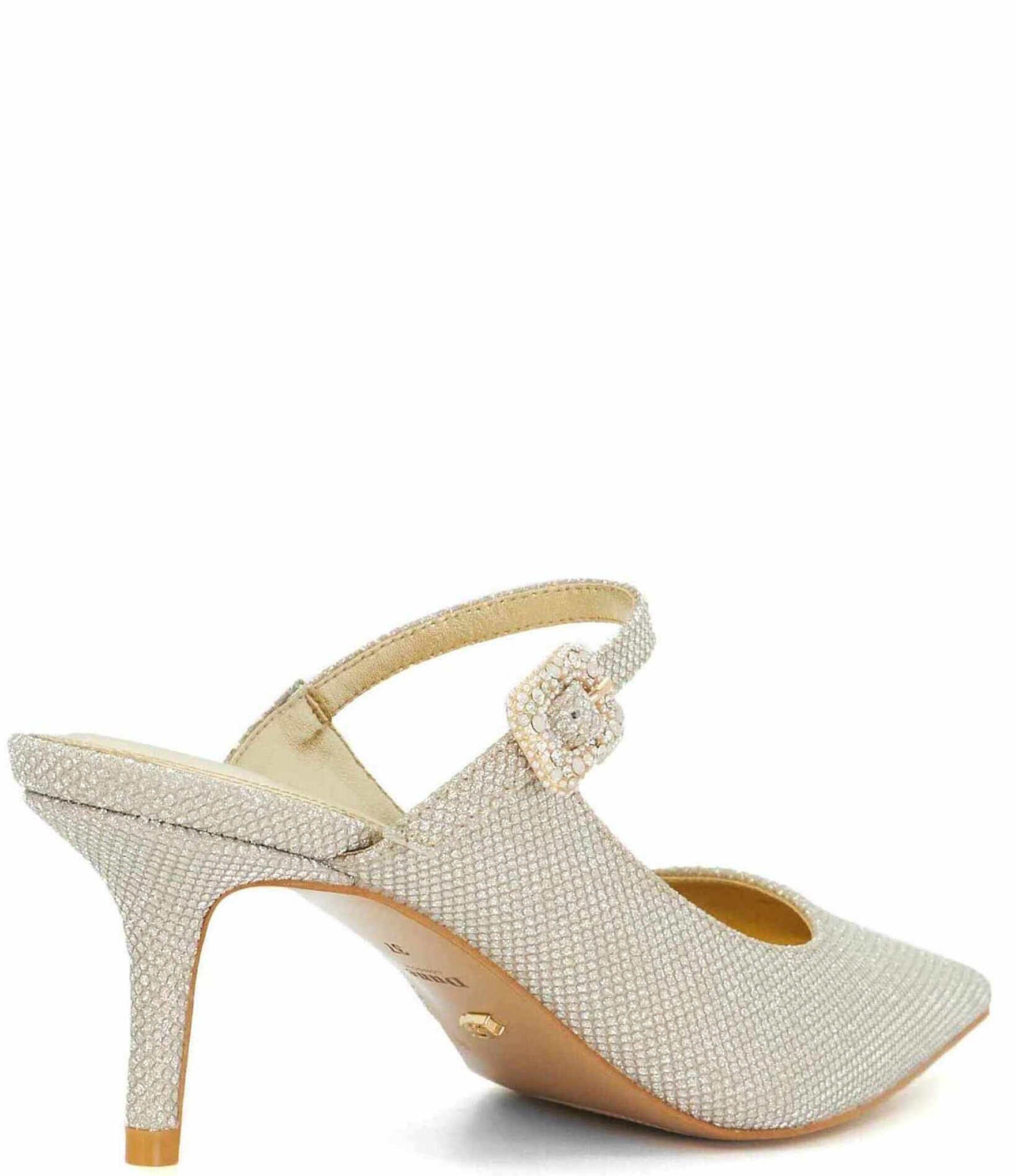 Dune London Chronicles Embellished Pointed Toe Stilletto Mules