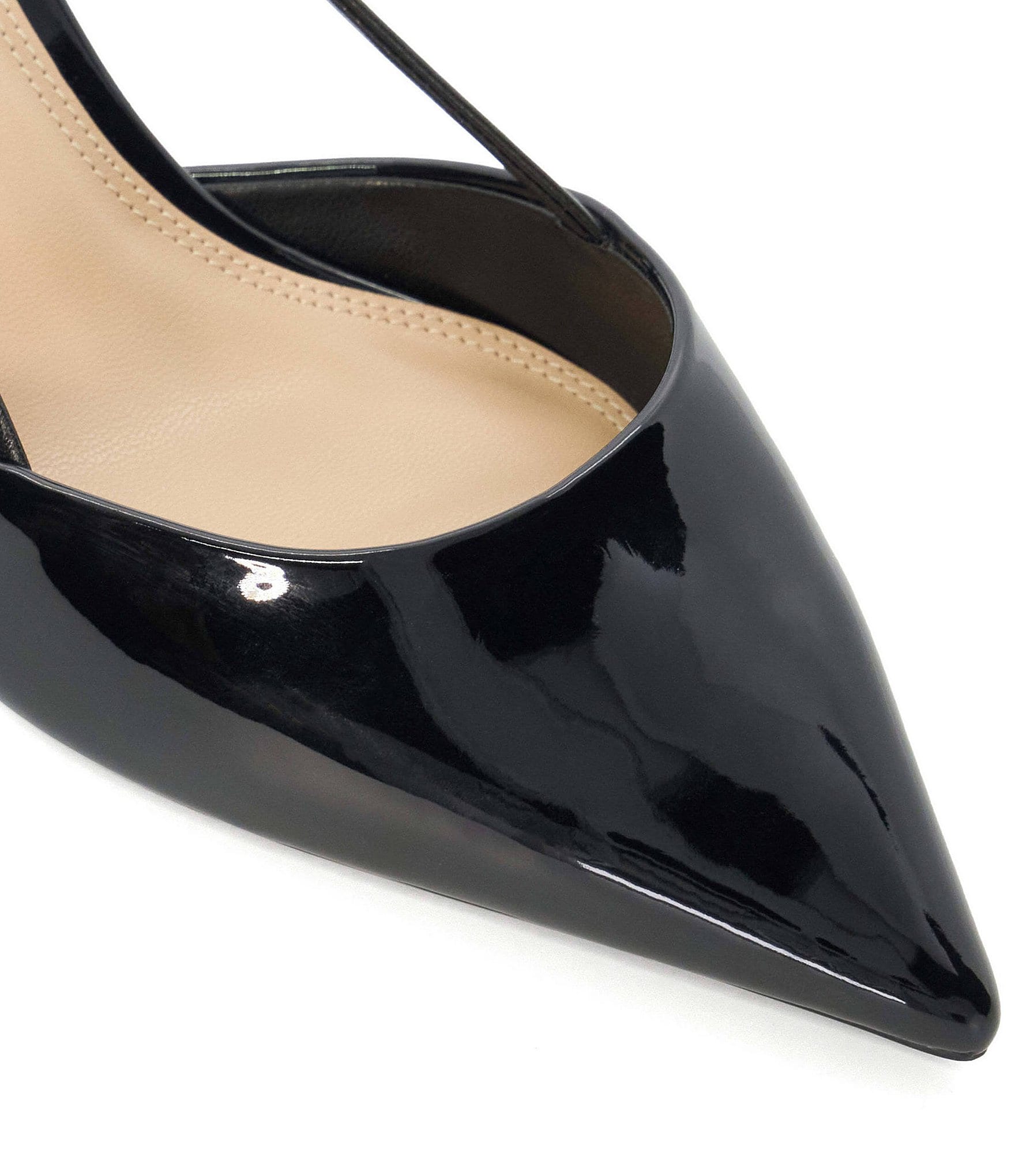 Dune London Classify Patent Slingback Pumps