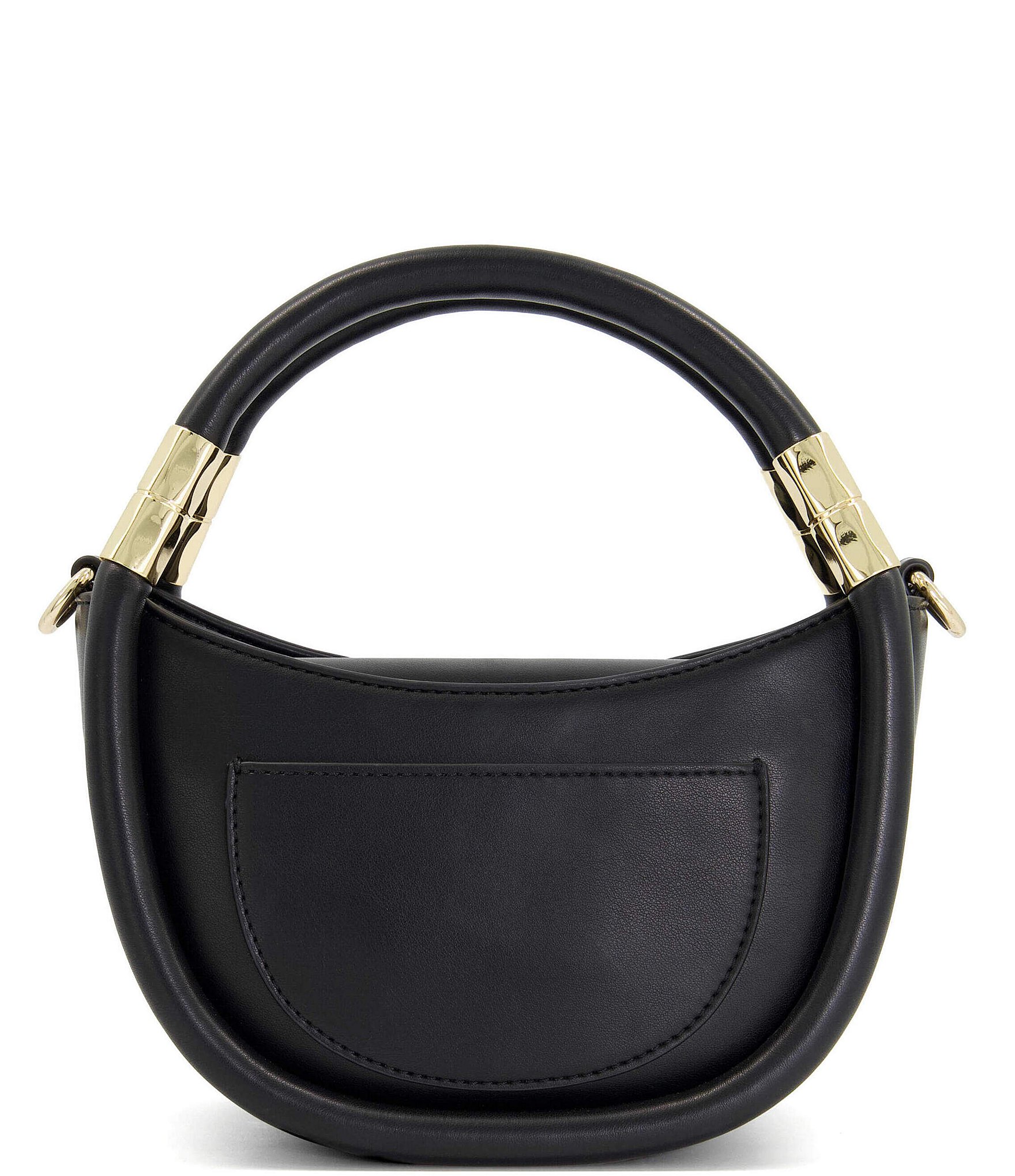 Dune London Daphny Curved-Base Small Grab Crossbody Bag