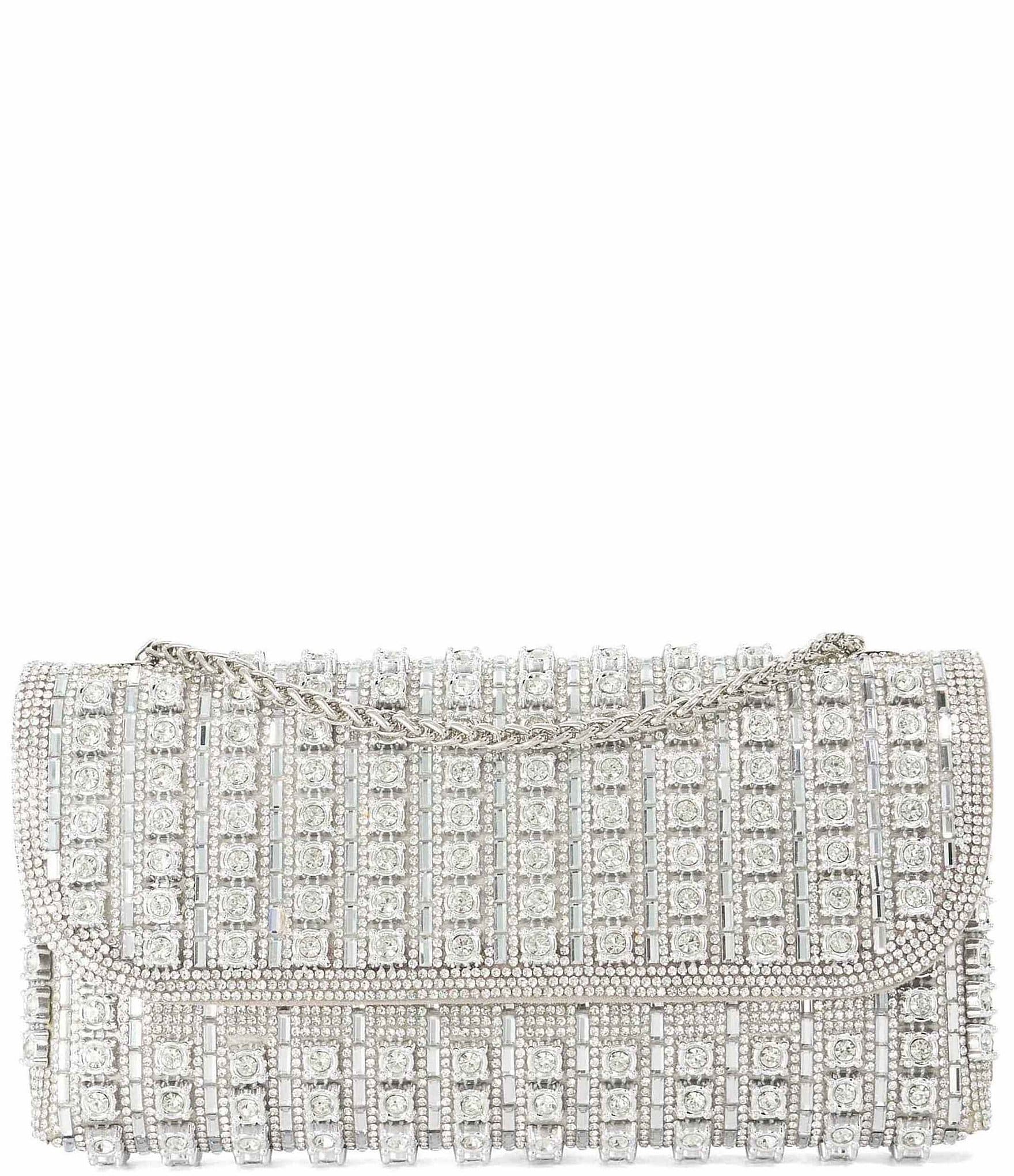 Dune London Elabourate Diamante Flapover Clutch