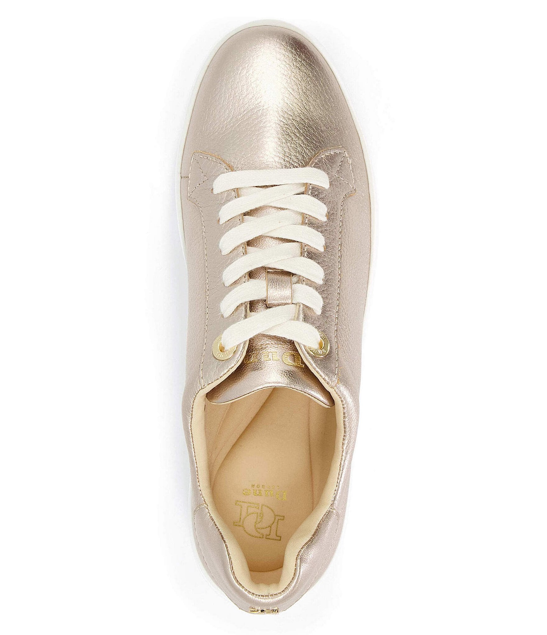 Dune London Episode Platform Leather Sneakers