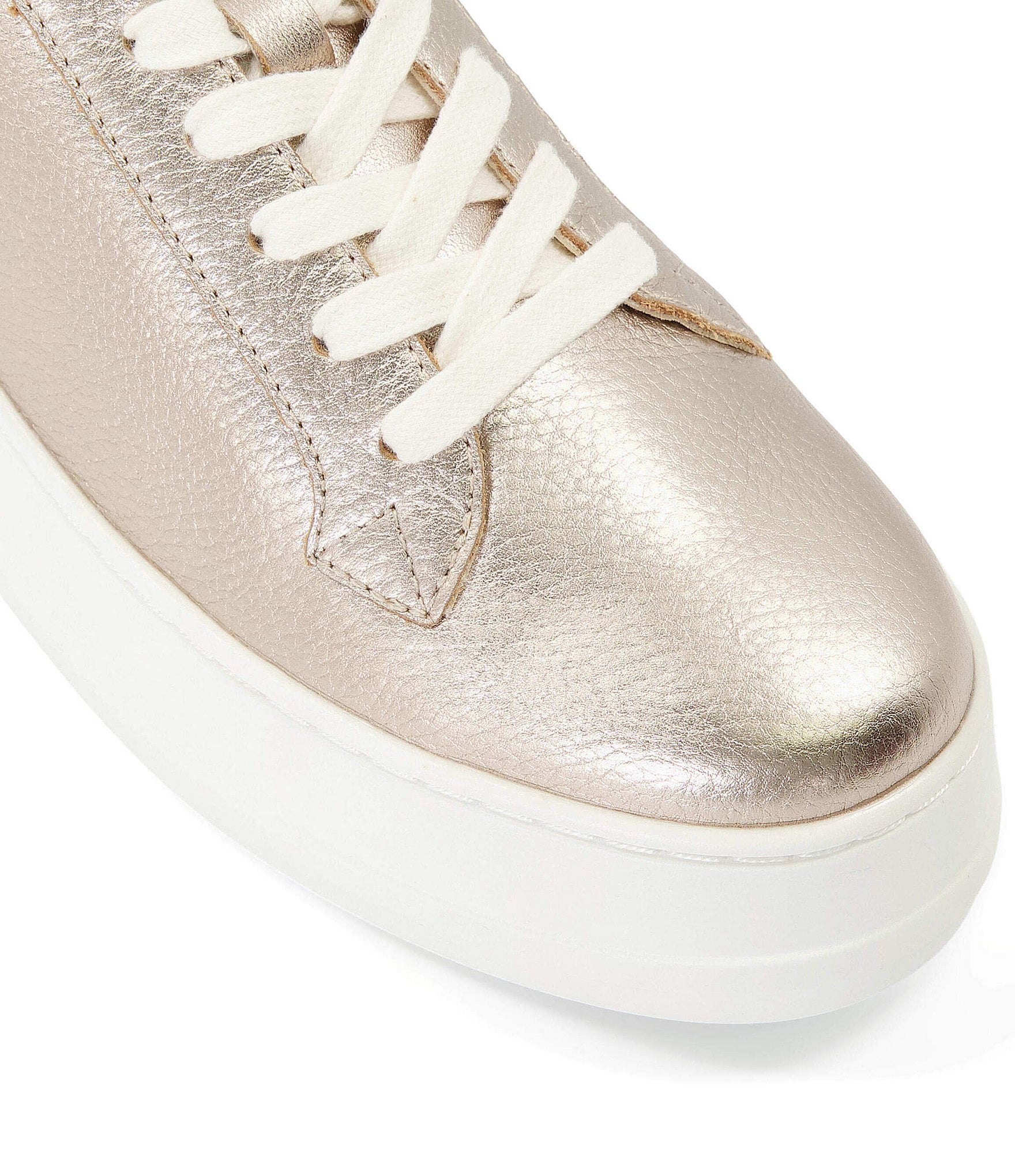Dune London Episode Platform Leather Sneakers