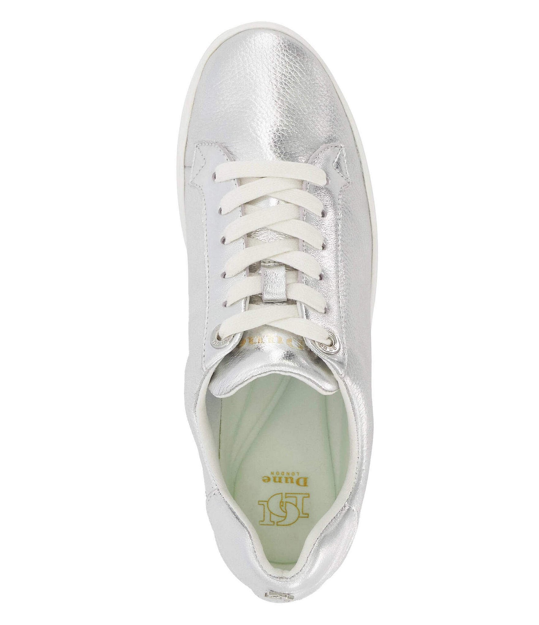 Dune London Episode Platform Leather Sneakers